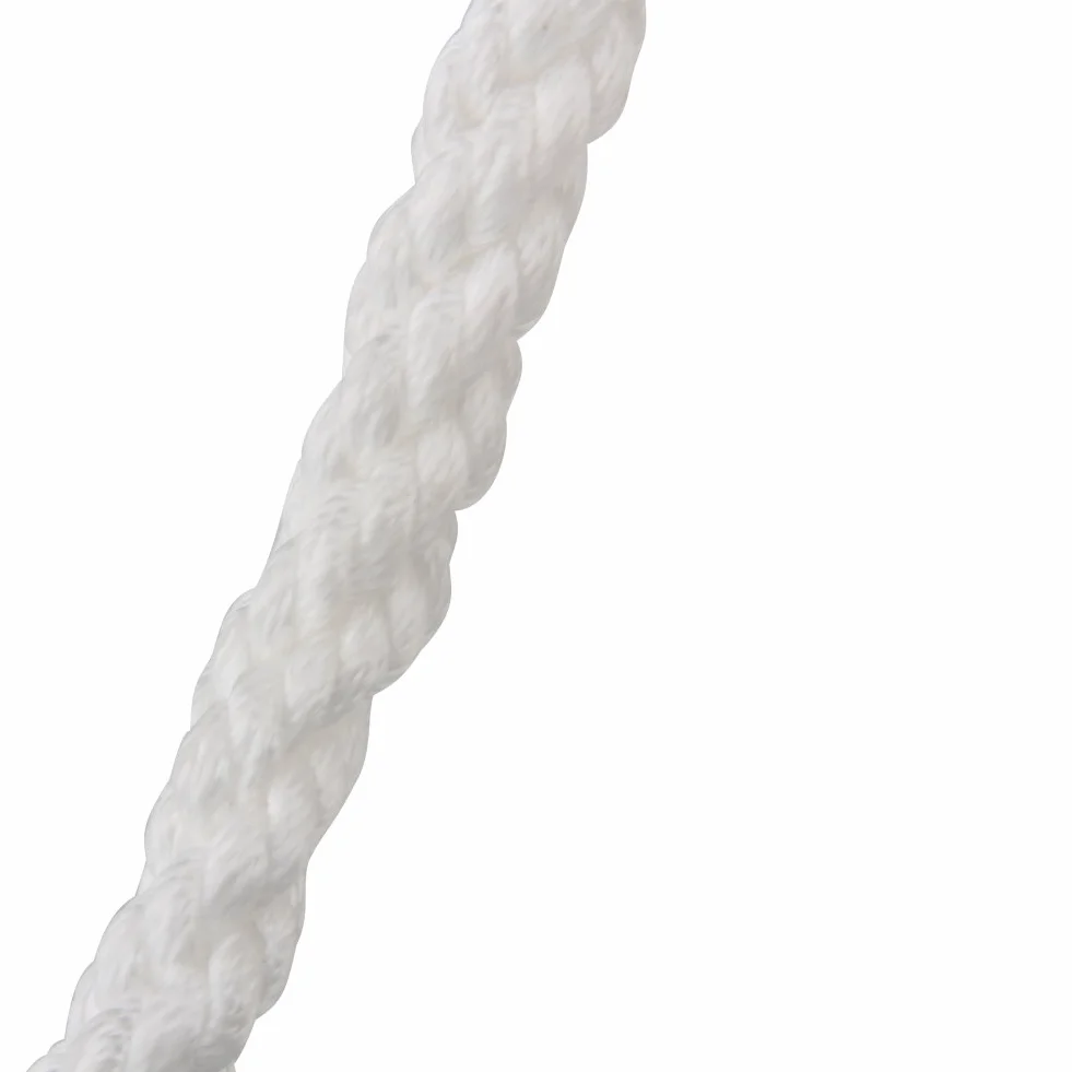 CarBole Lina cumownicza, nylonowa lina cumownicza, wielofunkcyjna lina dokująca, 12 mm x 30 m, do sportów wodnych, na kemping, żeglarstwo, wędrówki (biała)