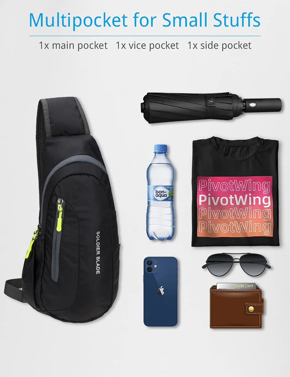 Torba na klatkę piersiową, mały plecak na ramię, wodoodporny nylon, poduszka z siatki o strukturze plastra miodu, lekki mały plecak na wędrówki, podróże, jazdę na rowerze, wędrówki z psem