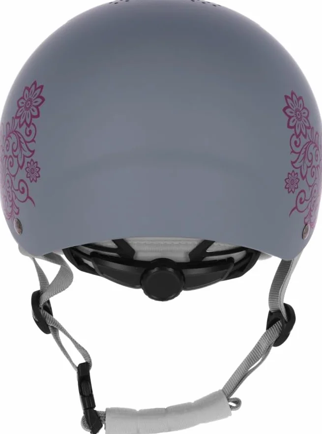 Covalliero Kask jeździecki Beauty 2.0, 4-punktowe mocowanie, szary, 48-51 cm