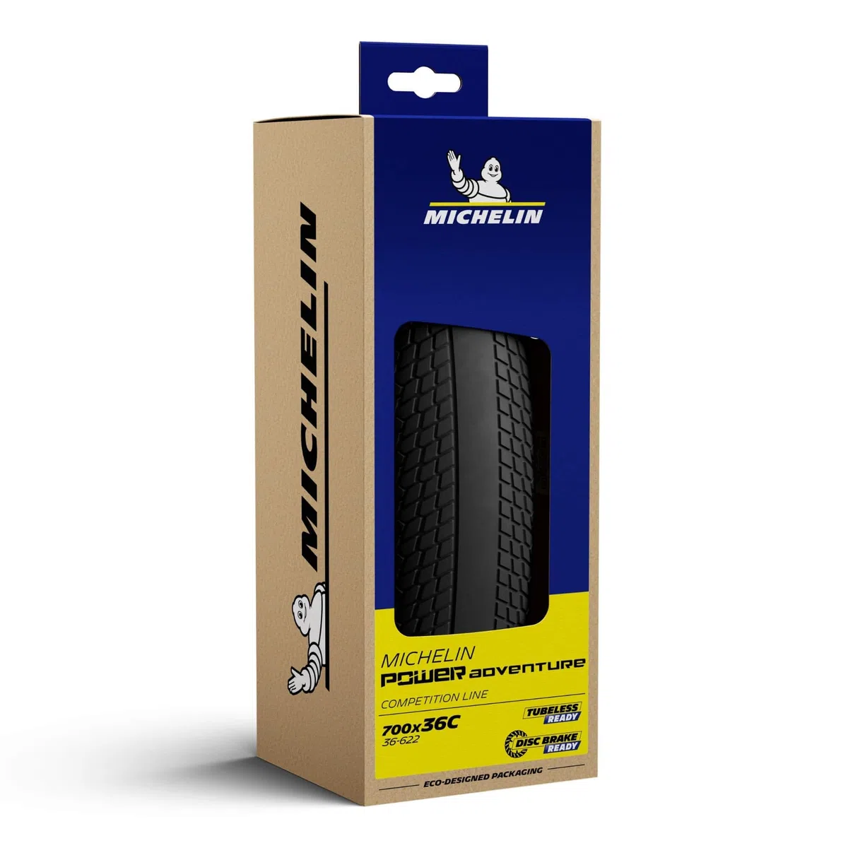 MICHELIN 3528700404944, Copertoncino Unisex Adulto, Nero, 700x36