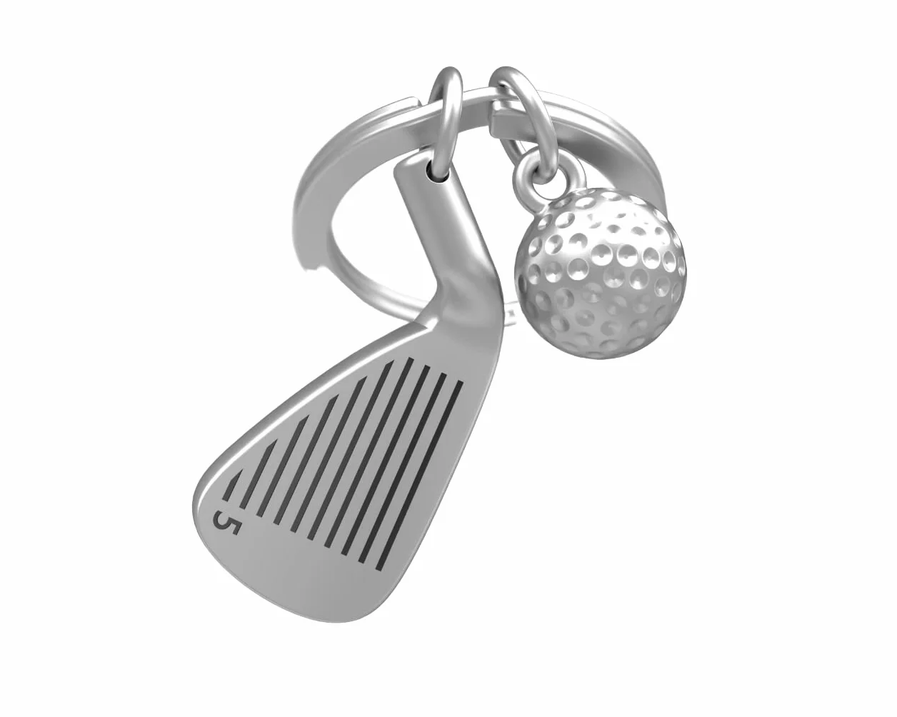 Golf Brelok do kluczy klubowych, Szary, 32
