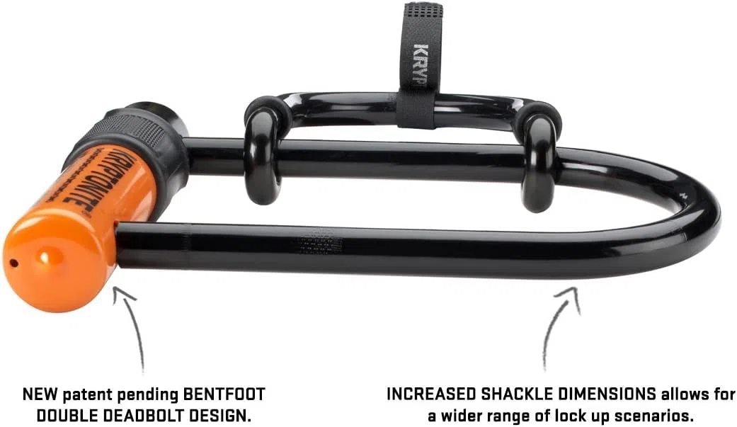 Kryptonite Messenger Mini Plus przedłużenie koła rower U-Lock