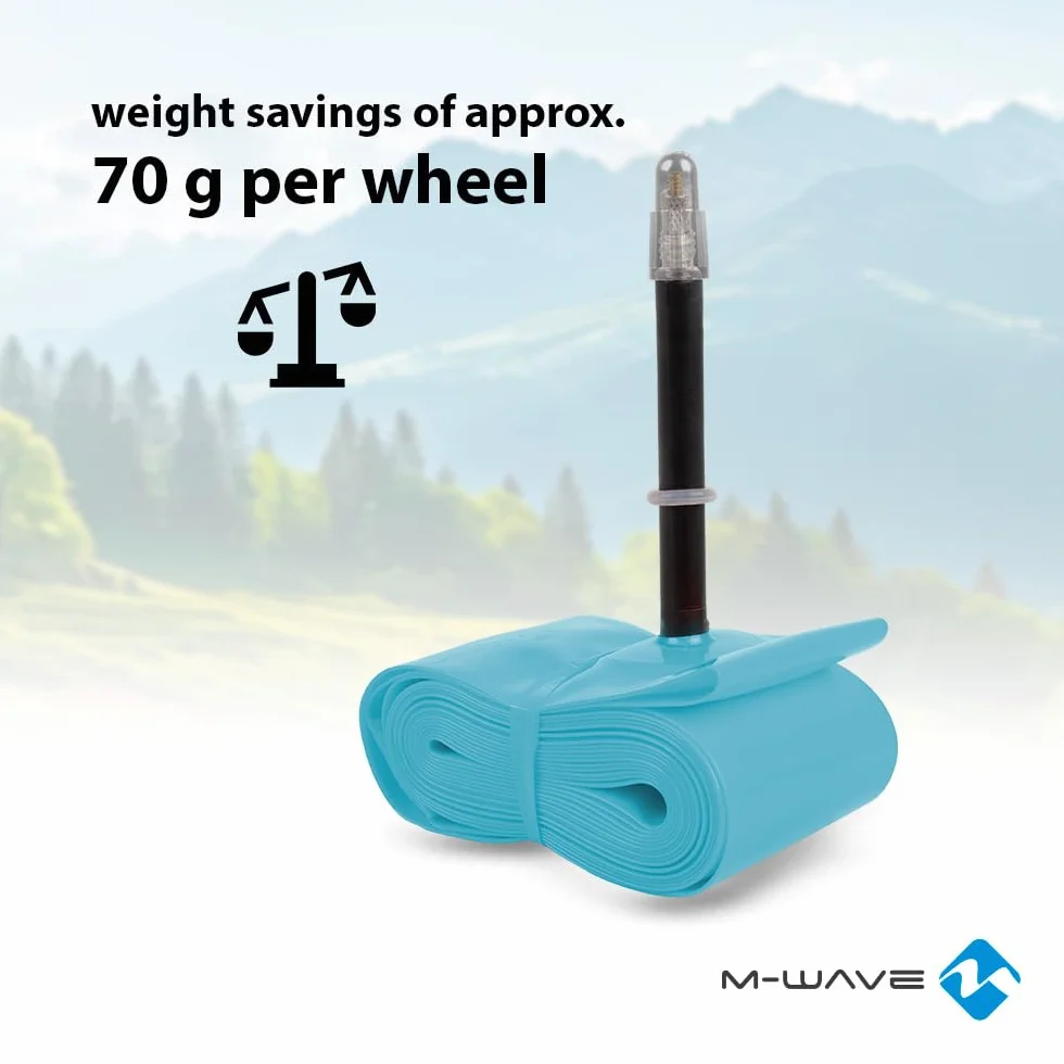 Dętka rowerowa z TPU, ultralekka, M-WAVE PURride, 700 x 32-45C, 32/47-622, FV 60 mm