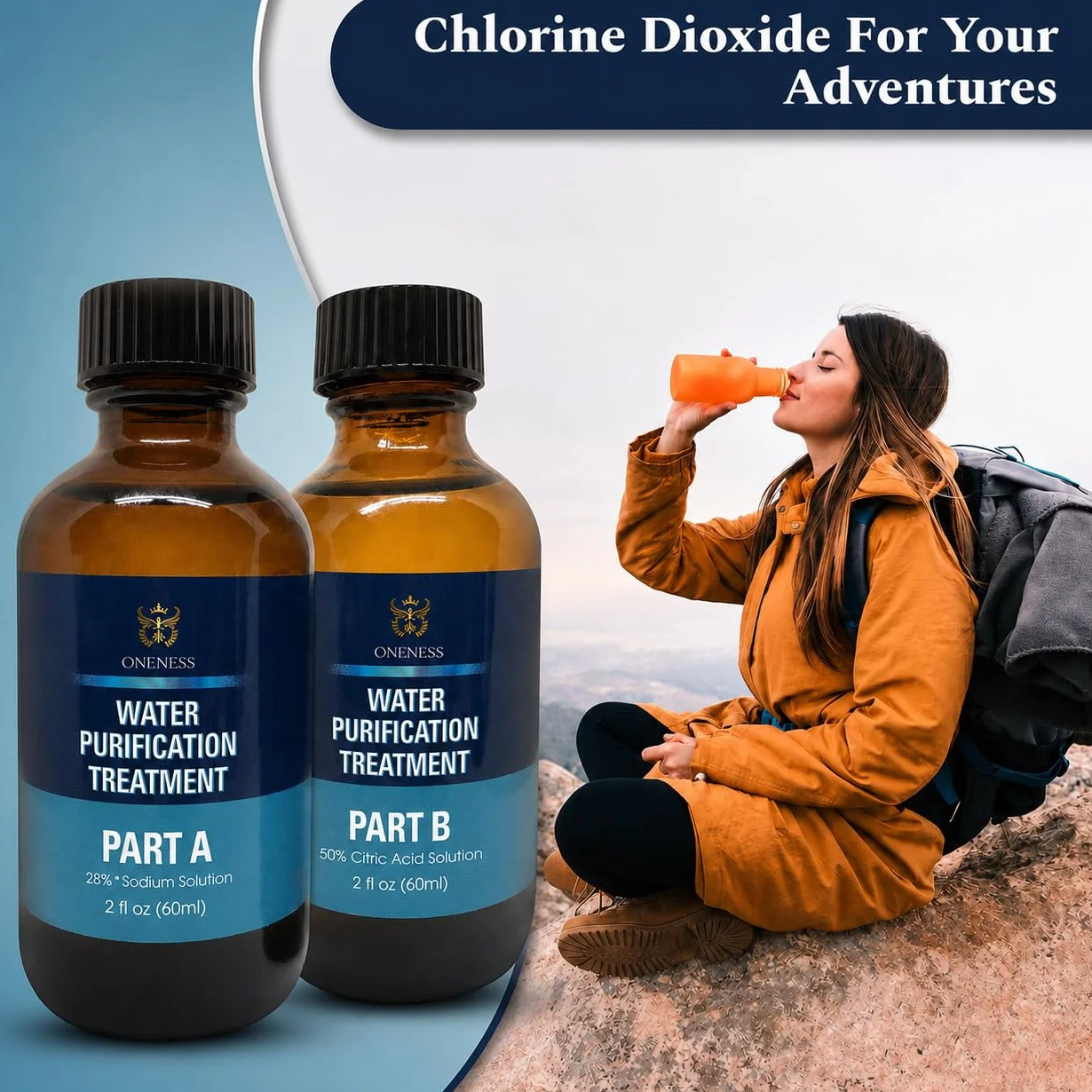 Drops 2 Part Liquid Classic 1:1 Zestaw Kwas cytrynowy 50%: Roztwór sodu 22,4% (28%*)