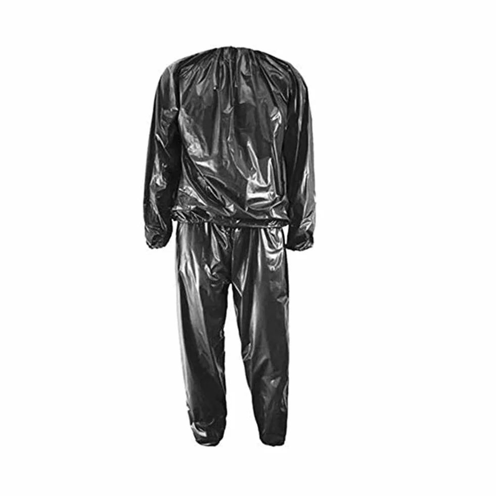 Fitness Sweat Sauna Garnitur, odchudzanie całego ciała Garnitur do sauny, Ćwiczenia Odchudzanie Siłownia Fitness Anti-Rip PVC Pot Sauna Garnitur dla mężczyzn i kobiet