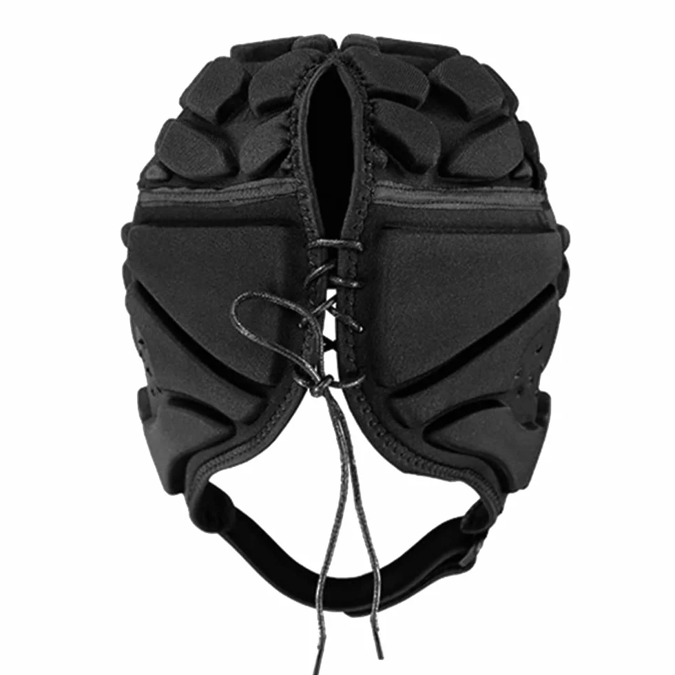 HUIOP kask bramkarski miękki bramkarz, piłka nożna, bramkarz, kask czapka, kask dla dzieci, młodzieży dorosłych, kask futbolu amerykańskiego