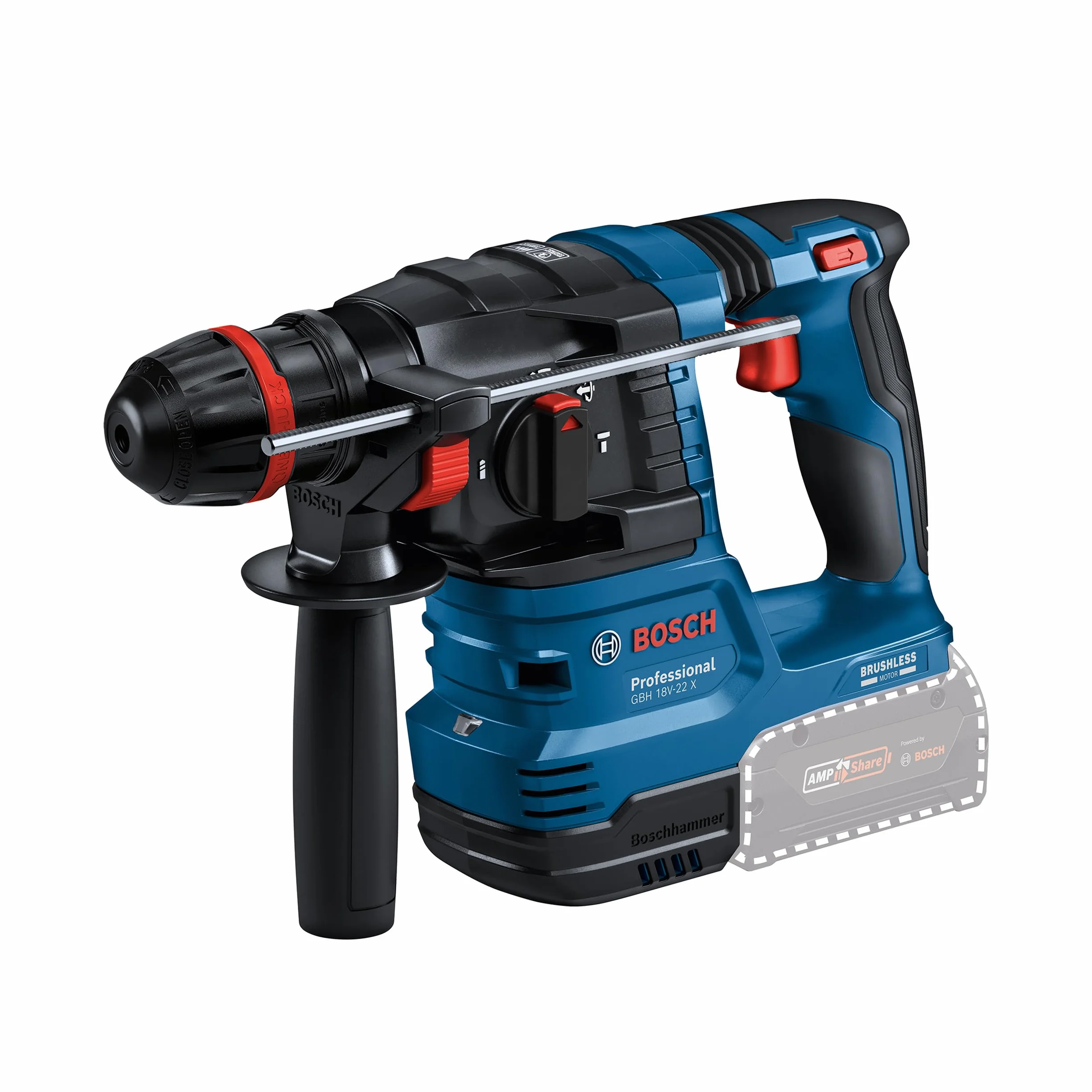 Bosch Professional GBH 18V-22 X Akumulatorowy młot udarowo-obrotowy 18V
