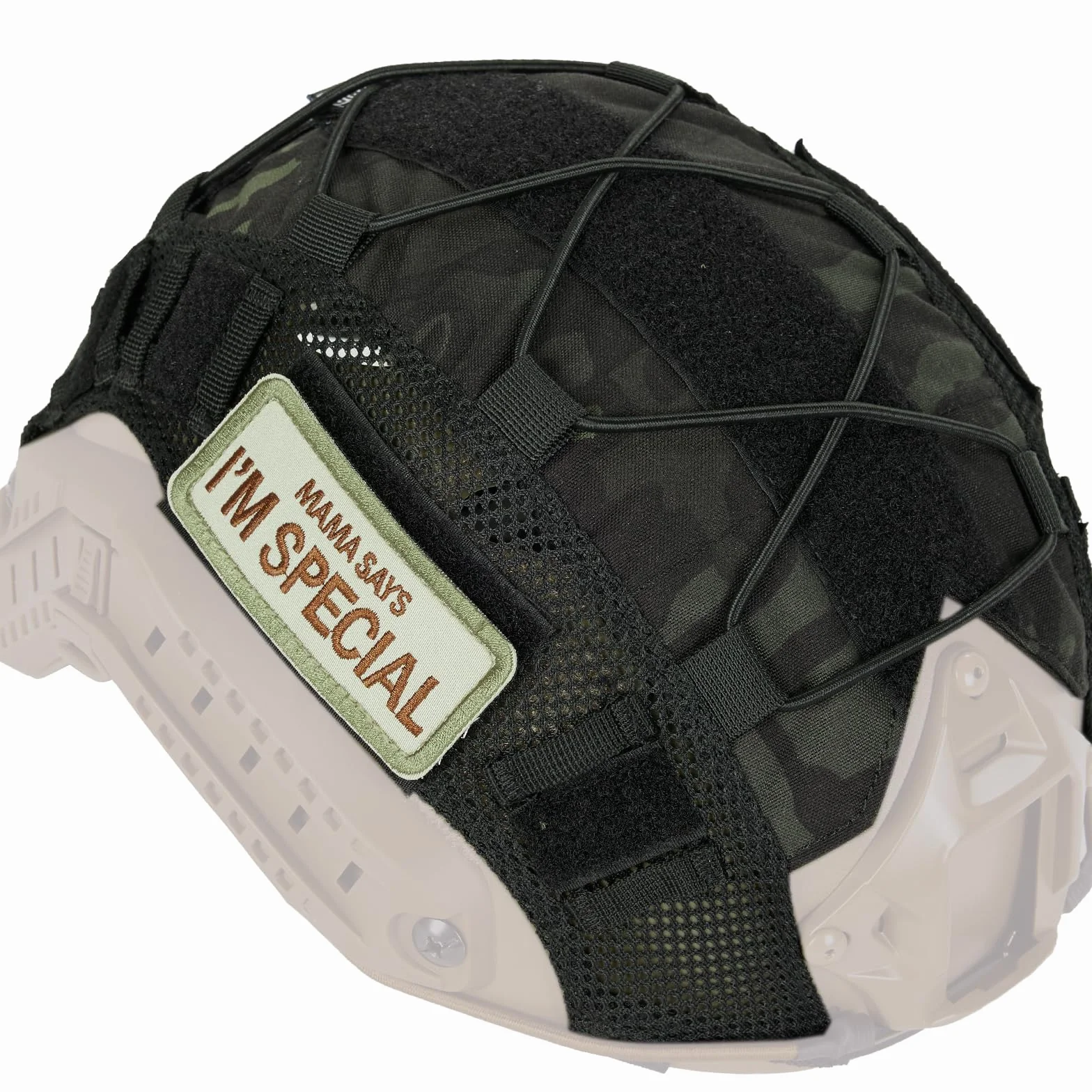 OneTigris Taktyczny pokrowiec na kask 06 Fast pokrowiec na kask balistyczny, w rozmiarze L i Fast PJ, rozmiar L/XL