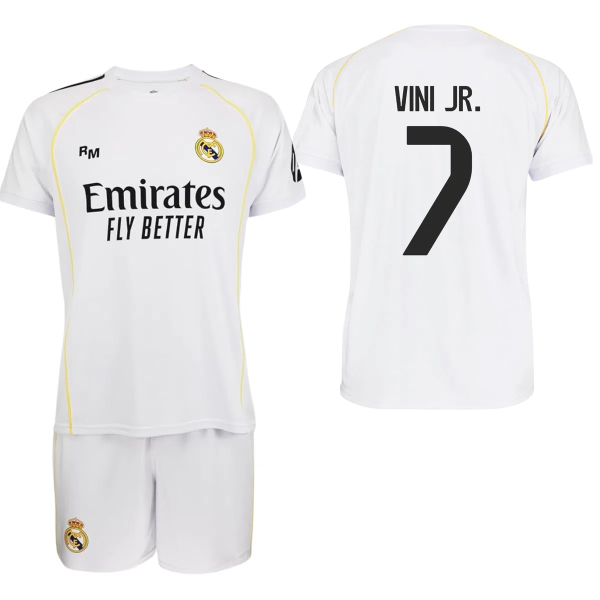 Real Madrid Zestaw dziecięcy 1. zestaw 25-26 - Oficjalna replika Vinicius