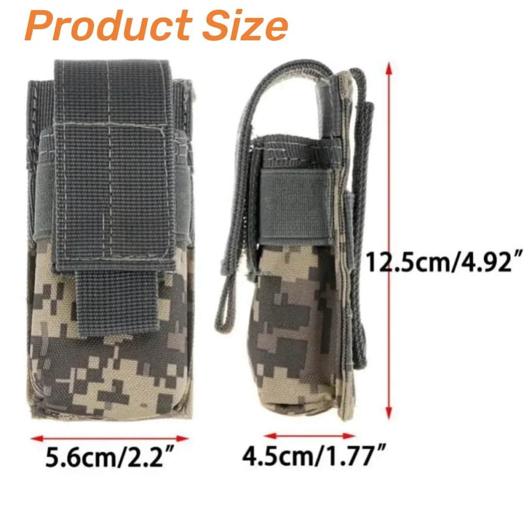 ACEXIER Polowanie Odkryty Nóż Holster Molle Latarka Torba Uchwyt Magazyn Box Torba pistolet wojskowy M5 latarka taktyczna Torba