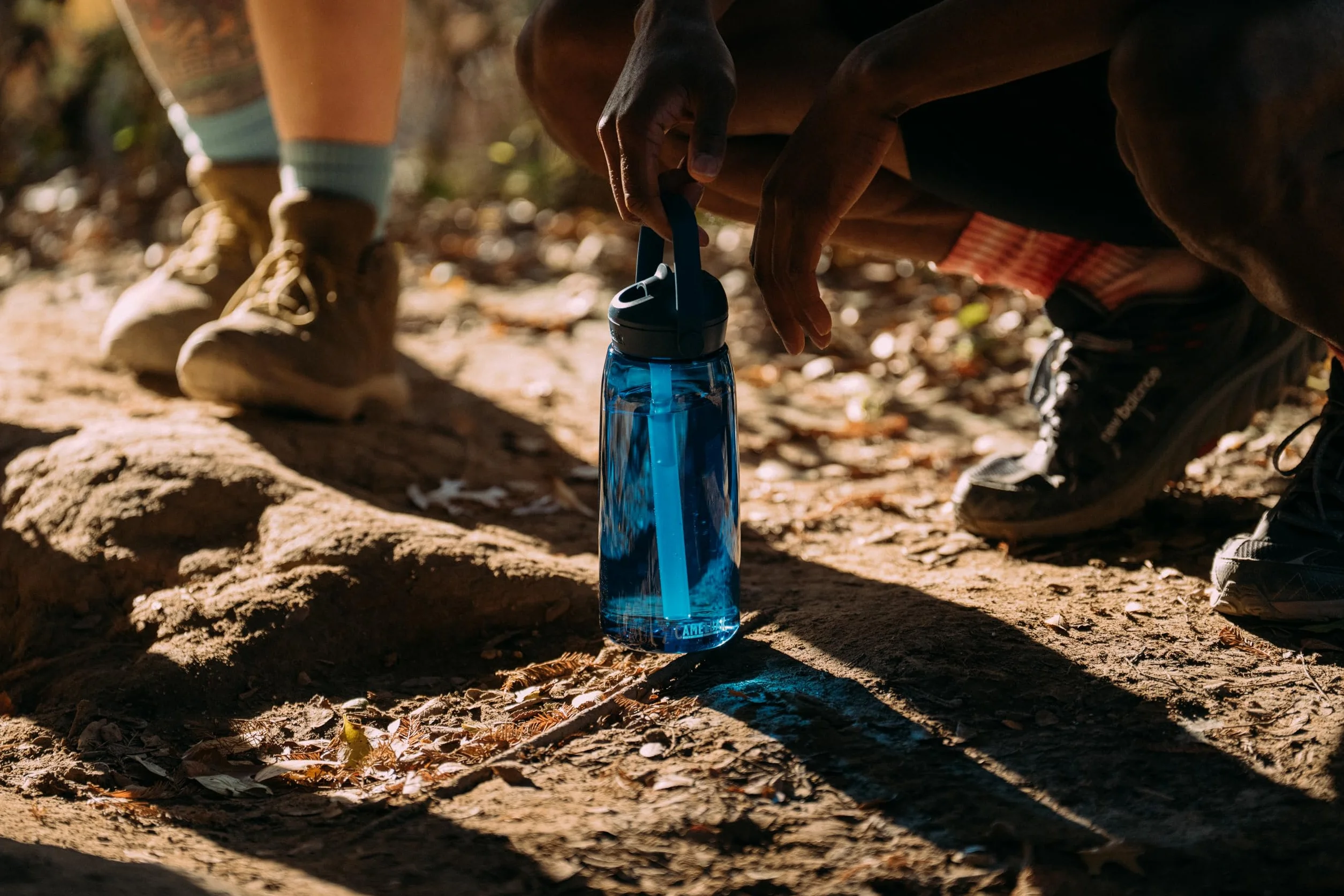 Camelbak Thrive Flip Straw Butelka na wodę Charcoal 750 ml
