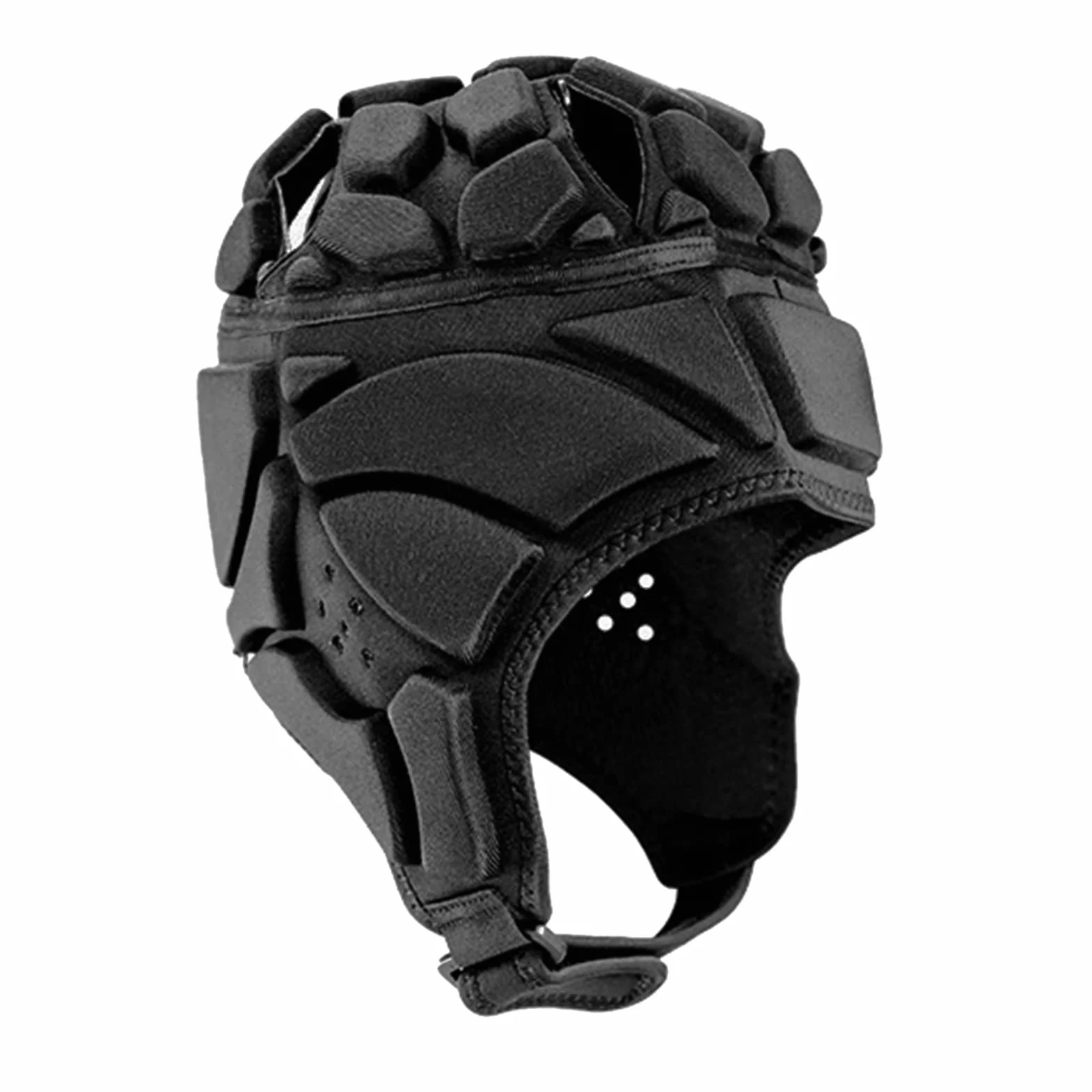 HUIOP kask bramkarski miękki bramkarz, piłka nożna, bramkarz, kask czapka, kask dla dzieci, młodzieży dorosłych, kask futbolu amerykańskiego