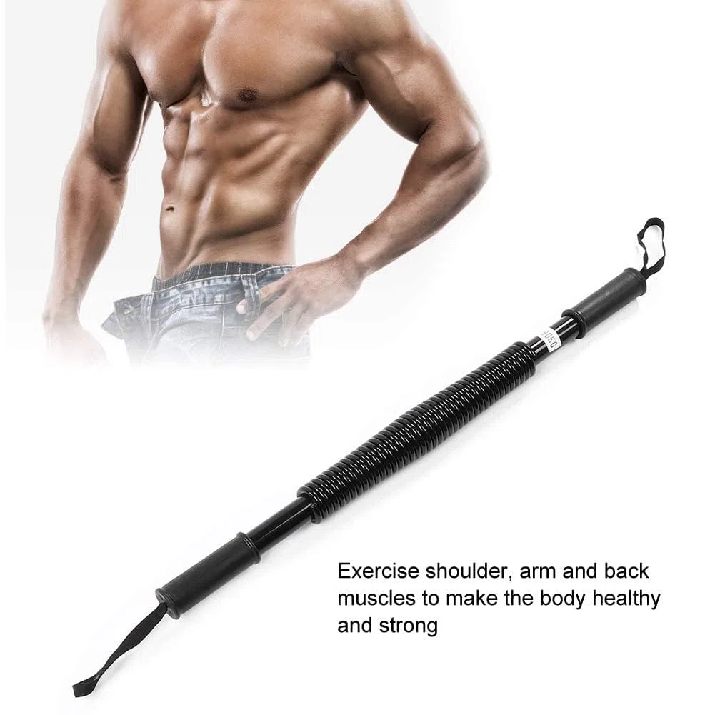 Alomejor Power Twister Arm Power Exerciser do ramion pleców klatki piersiowej mięśni ramion wiosna ćwiczenia fitness narzędzie