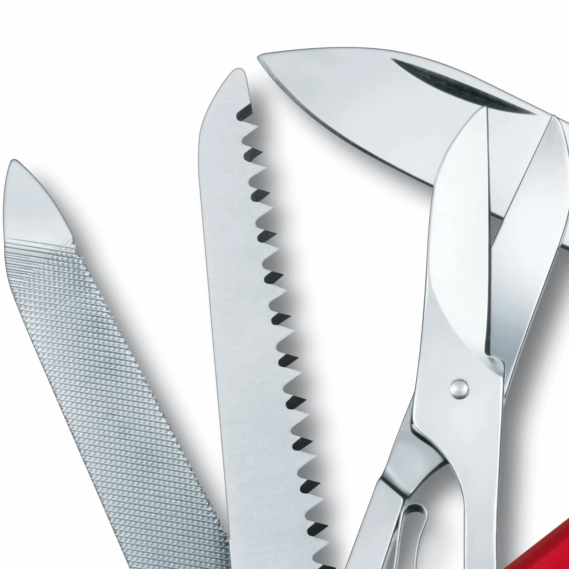 Victorinox Taschenmesser Ranger (21 Funktionen, Metallsäge, Holzmeissel, Schere, Holzsäge, Metallsäge, Klinge) rot