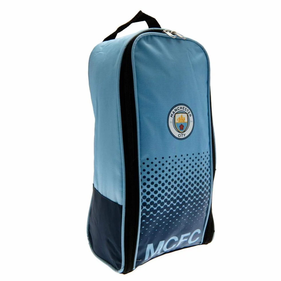 Man City Fade torba na buty NIEBIESKI