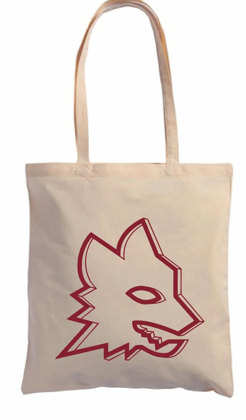 AS Roma Lupa Shopper Bawełna 180 g naturalna