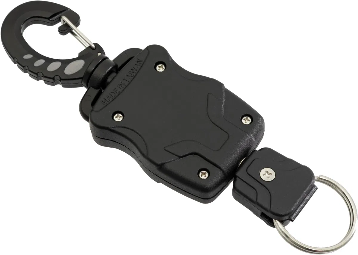 CRESSI Wysuwana smycz akcesoria BCD, czarna