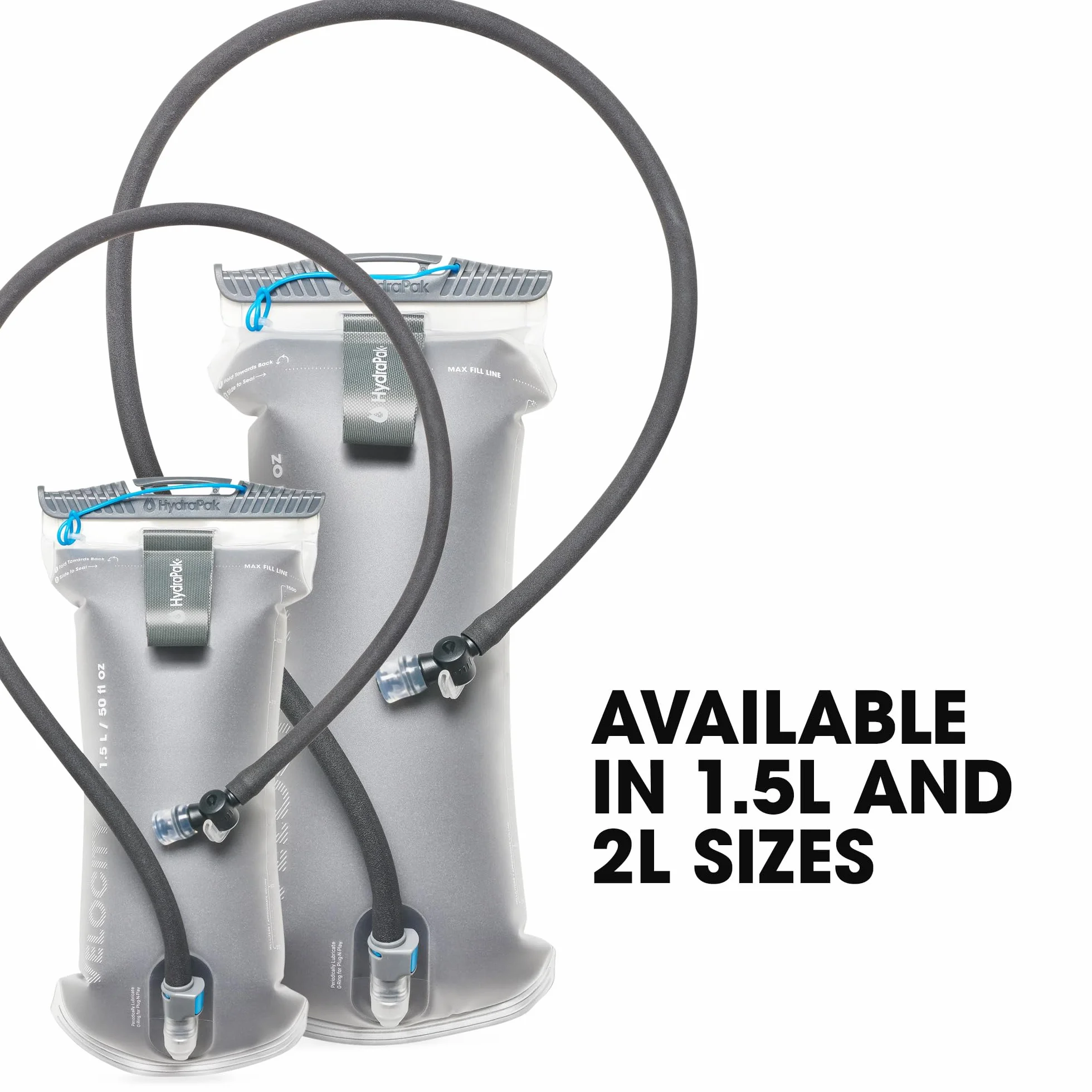 HydraPak Velocity IT (zbiornik wodny 1,5 l lub 2 l), izolowany pęcherz wodny/zbiornik na wodę do zestawu nawadniającego, samouszczelniający się zawór zgryzowy, szczelny i nadaje się do mycia w