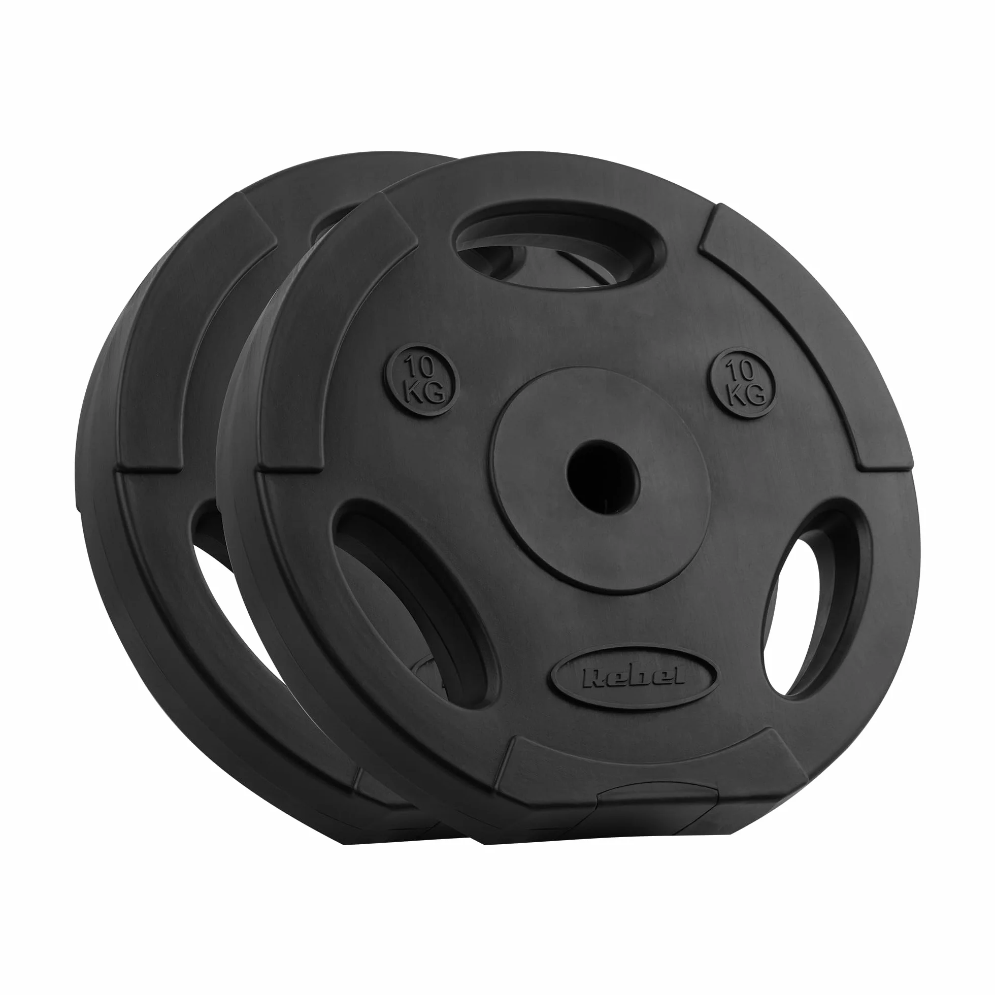 Rebel Zestaw Obciążeń Bitumicznych 2x10kg Otwór 31mm Talerz z Uchwytami RBA-2123