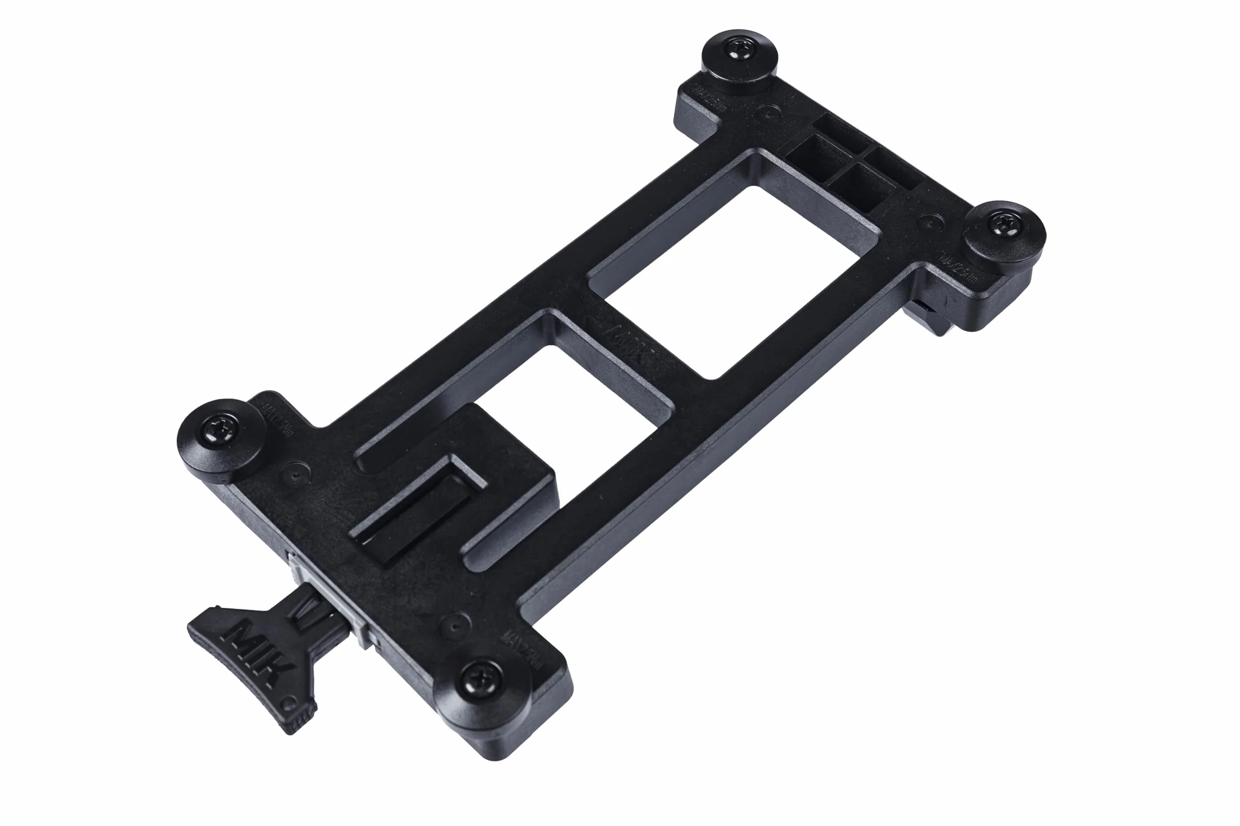 Basil Części nośne MIK Adapter Plate Czarny