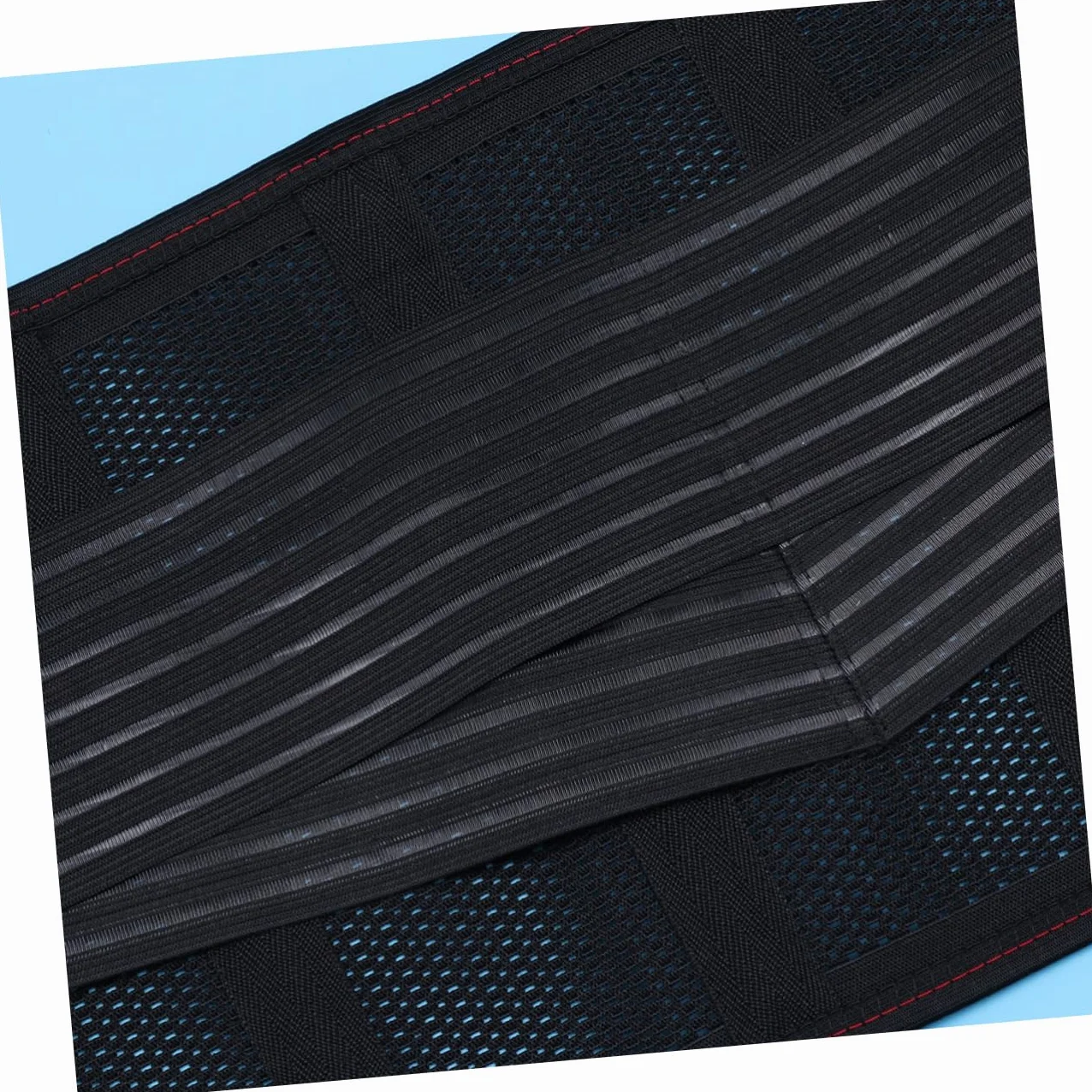 1kawałek Do Treningu Slimming Waist Belt Xl Czarny Oddychający Multi-funkcyjny Wspierający Talię Do Sportów i Ćwiczeń Zmniejsza Zmęczenie Mięśni i Opuchliznę