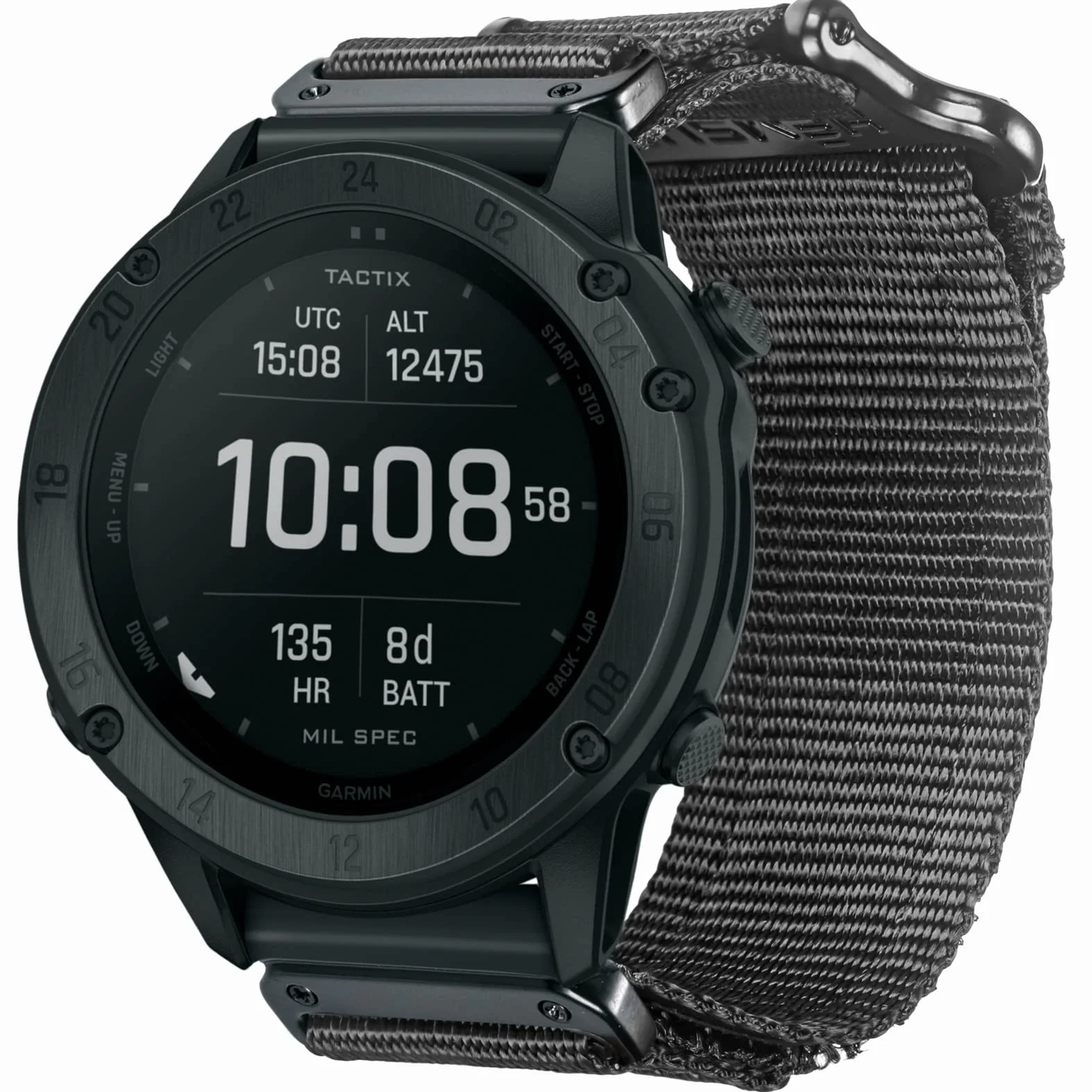 Nylonowy pasek loop na rzep do Garmin Fenix Forerunner Approach MARQ Quatix D2