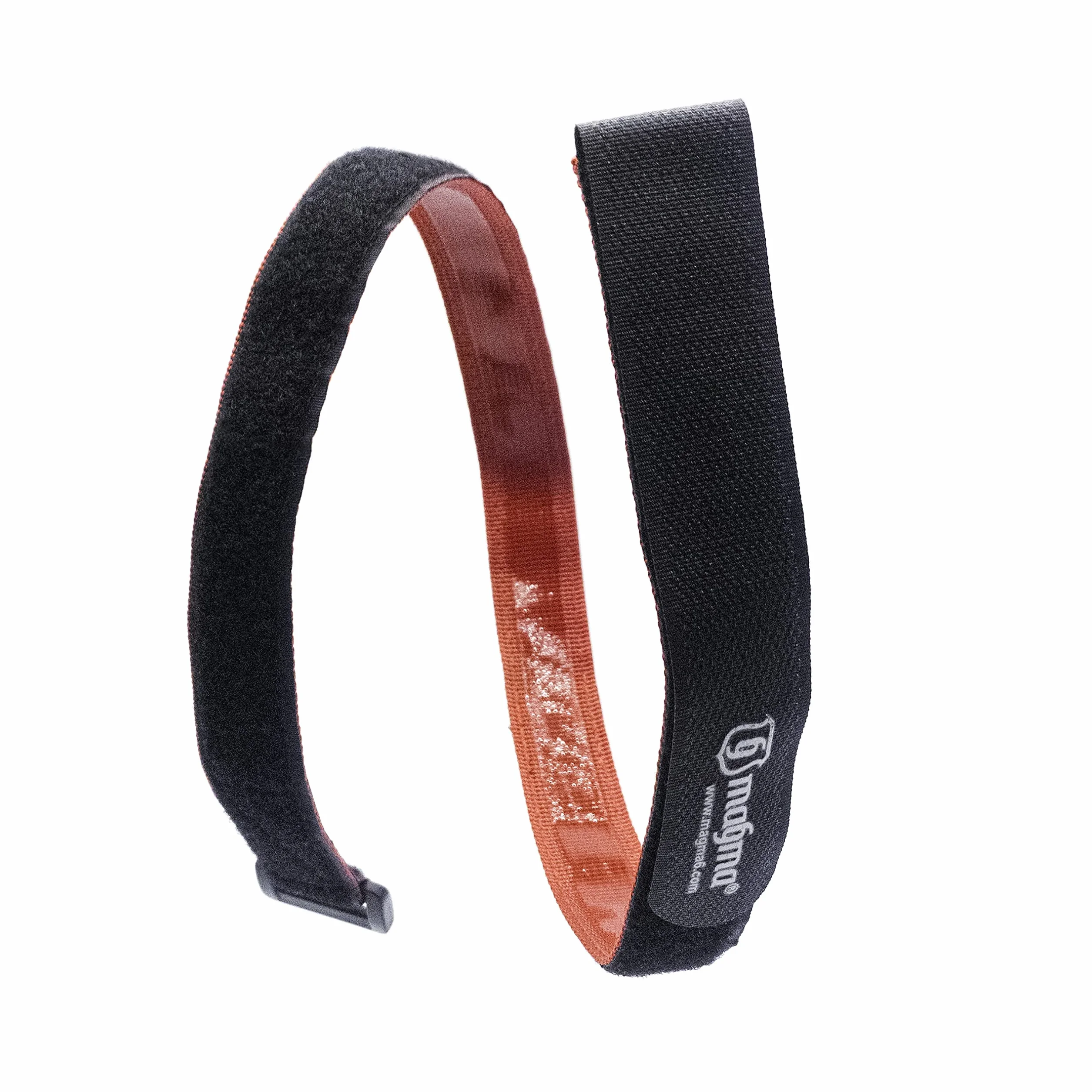 MAGMA 2 paski z filcowym klejem 80 cm - hak i pętla stabilizator koła rowerowe - regulowane paski mocujące z żelem odpornym na zarysowania - joga, maty, kemping, jazda na rowerze