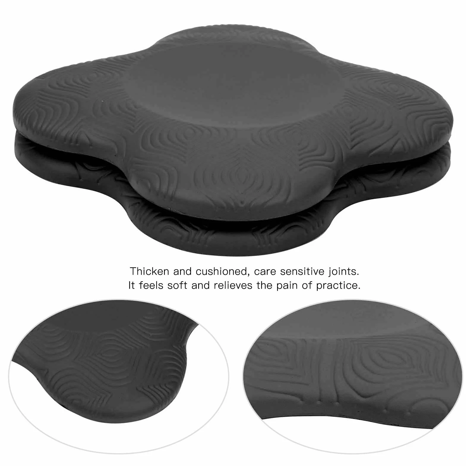 Yoga Knee Pads, Wspornik maty poduszki łokcie nadgarstka do ćwiczeń fitness przenośne zagęszczenie miękkie podwójne przeciw poślizg