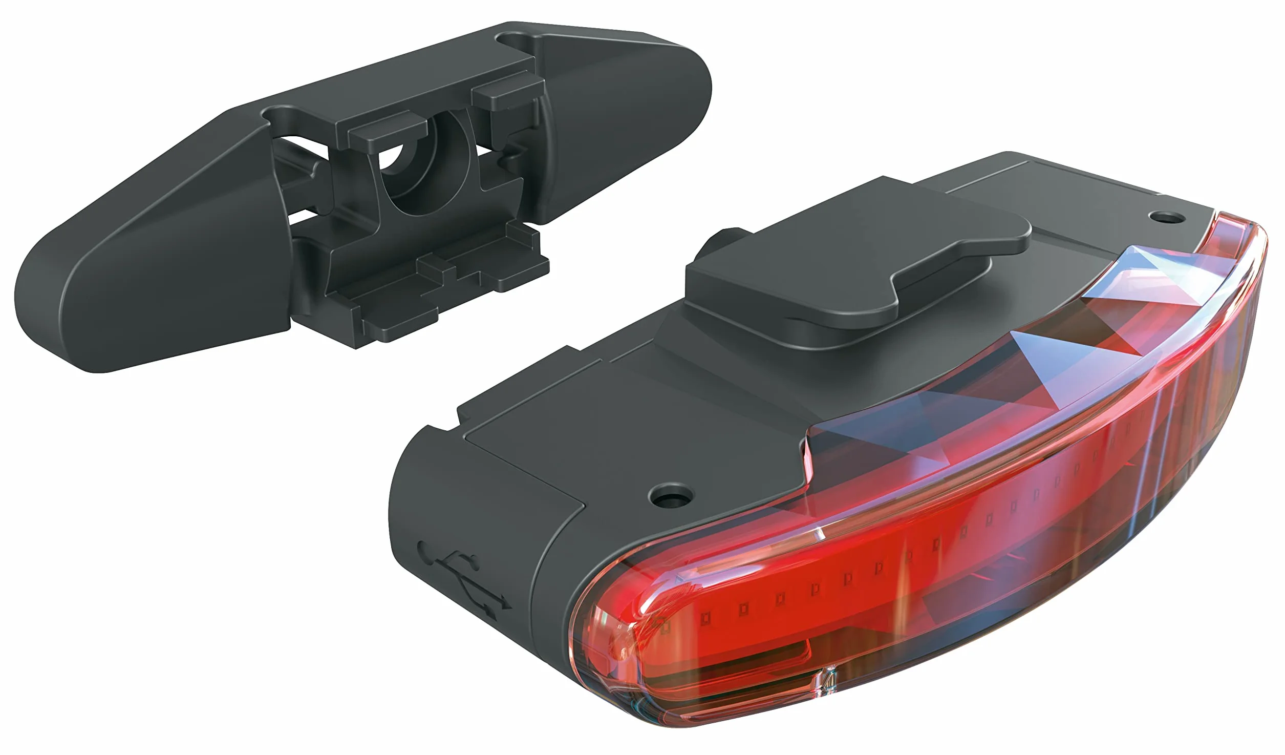 SKS GERMANY Lampa tylna INFINITY UNIVERSAL REARLIGHT do bagażnika INFINITY UNIVERSAL (uniwersalny montaż, technologia LED, czas świecenia do 5 godzin, zatwierdzenie StVZO), czarne