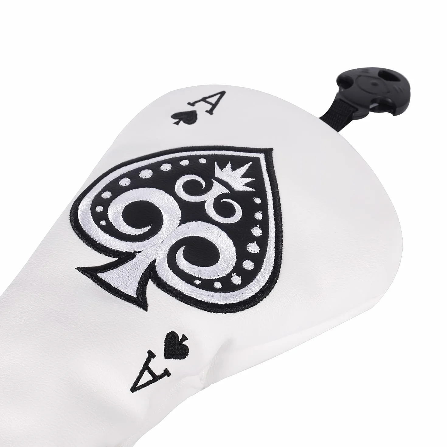 Poker Ace Golf Wood Headcover Driver Fairway Woods Hybrid Rescue