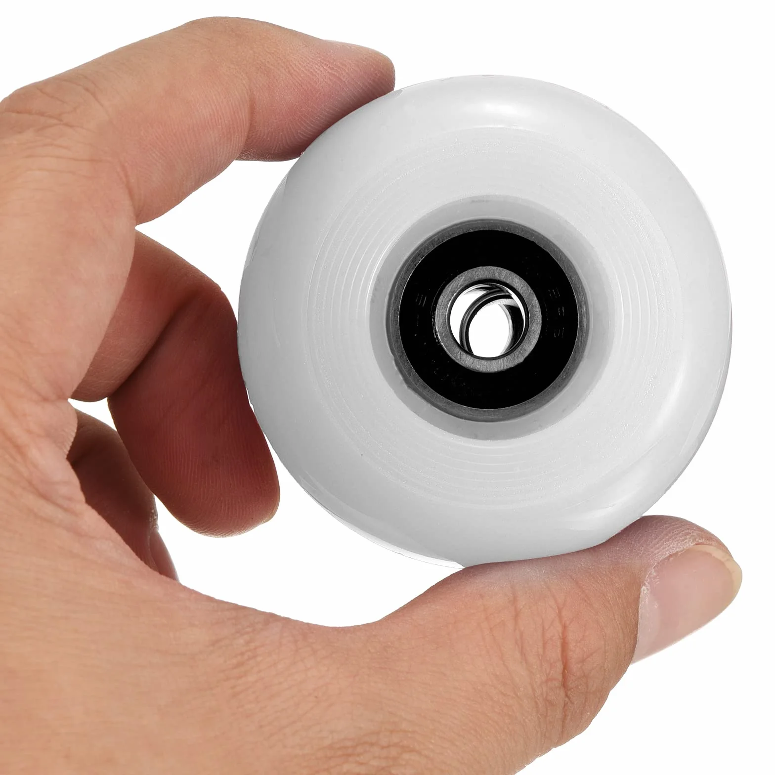 PATIKIL 54 mm koło do deskorolki z łożyskami ABEC-9, 4-pak koła uliczne do deskorolek Cruiser koło zapasowe 85A, białe