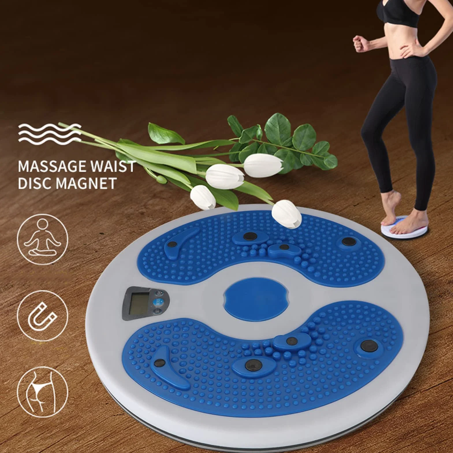 Twist Board Twist Waist, Twist Twist Twin Ćwiczenia talii i bioder do treningu aerobowego do fitnessu i treningu