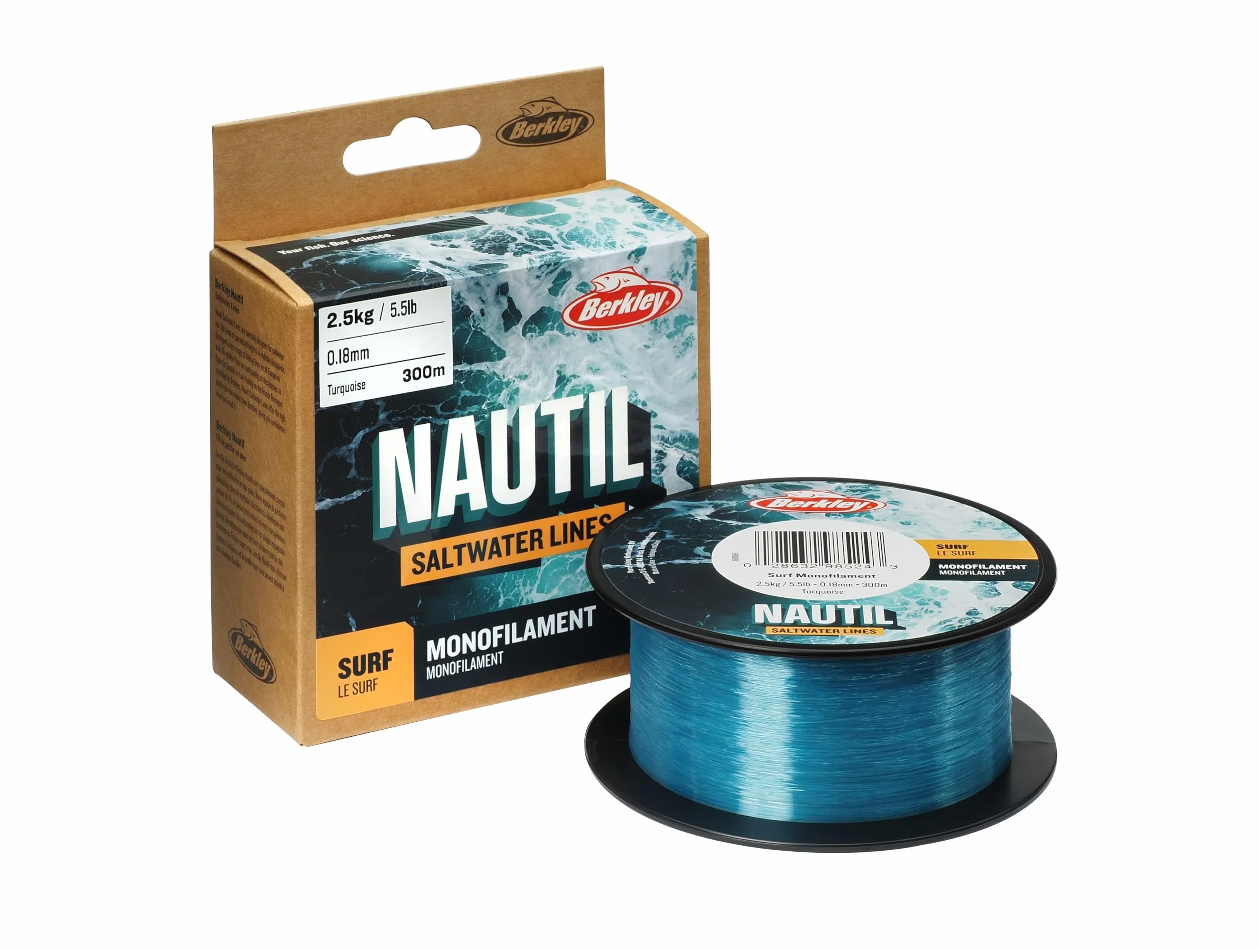 Berkley Żyłka wędkarska Nautil Surf Monofilament
