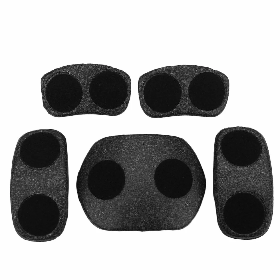Wyściółka kasku do krykieta, piankowe nakładki na kask Wymienna nakładka ochronna na kask, 13 szt. Wyściółka kasku taktycznego Zestaw piankowych podkładek Airsoft Paintball Szybki kask DIY Poduszka ochronna Zestaw podkładek z gąbki EPP