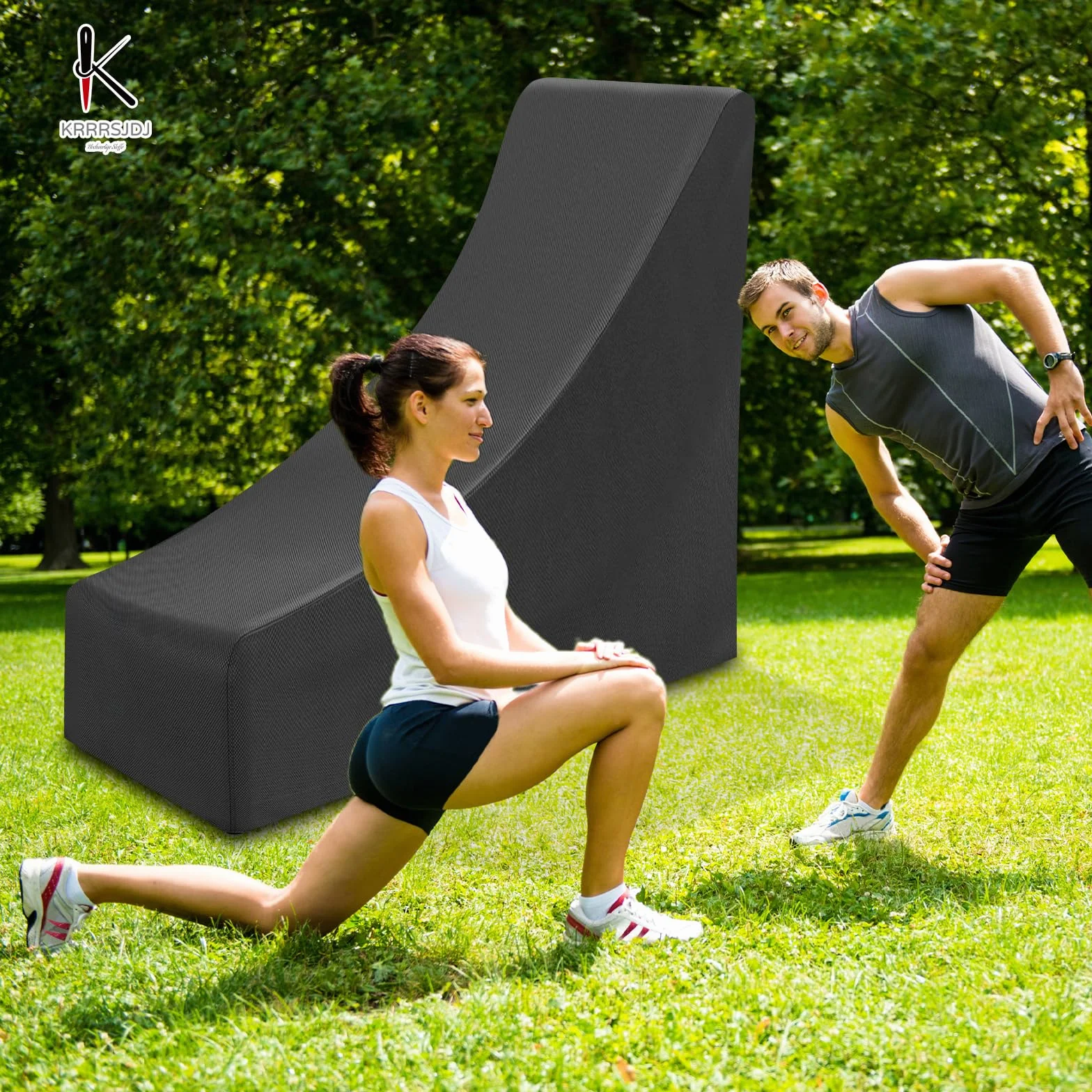 Wodoodporny pokrowiec ochronny na cross trainer, eliptyczny, tkanina Oxford 210D, pyłoszczelny, 175 x 70 x