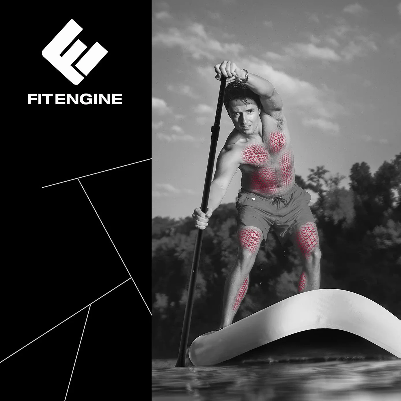 FitEngine Stand-Up Paddle Board Complete Set