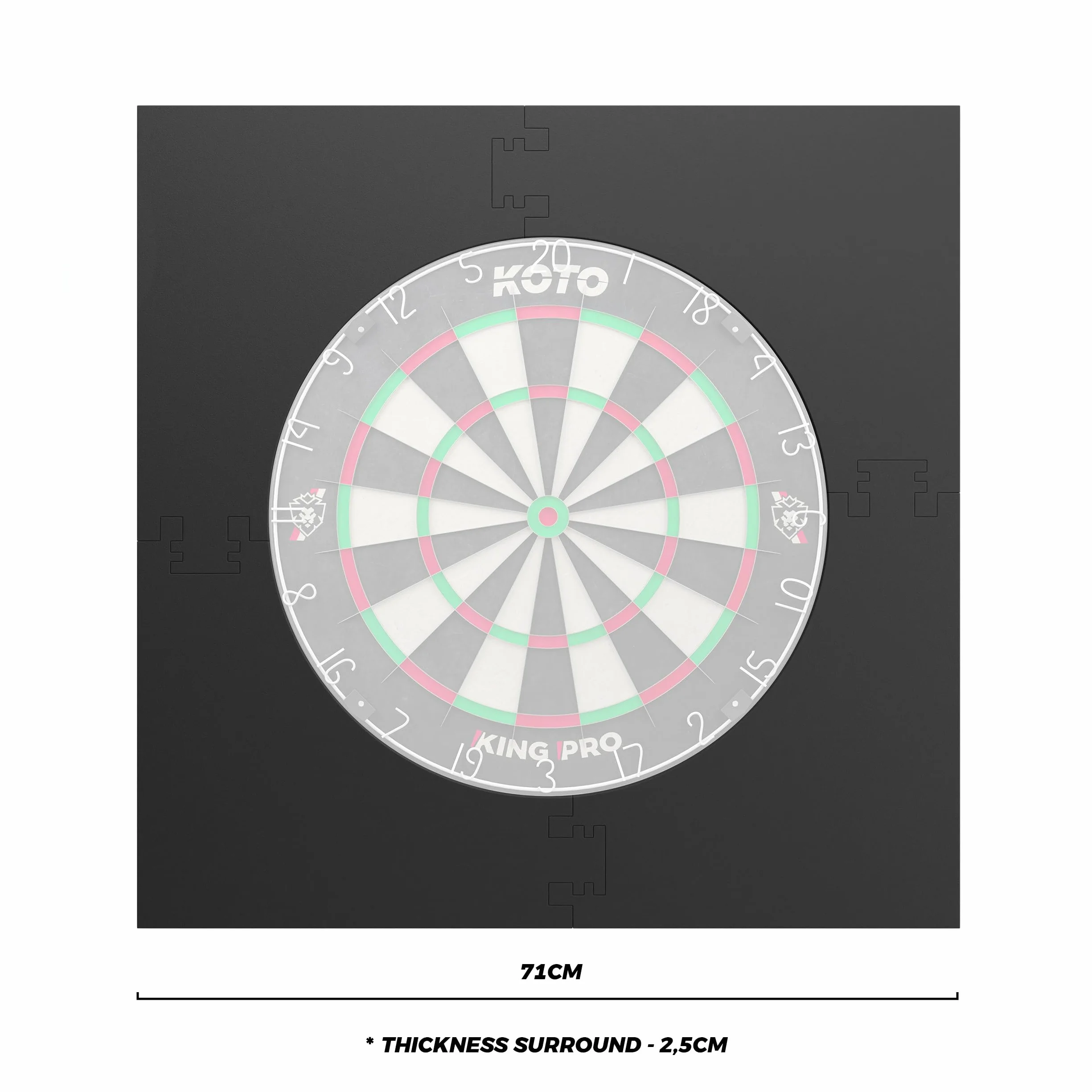 KOTO Square 4 PCS – Tarcze Opona Ochronna
