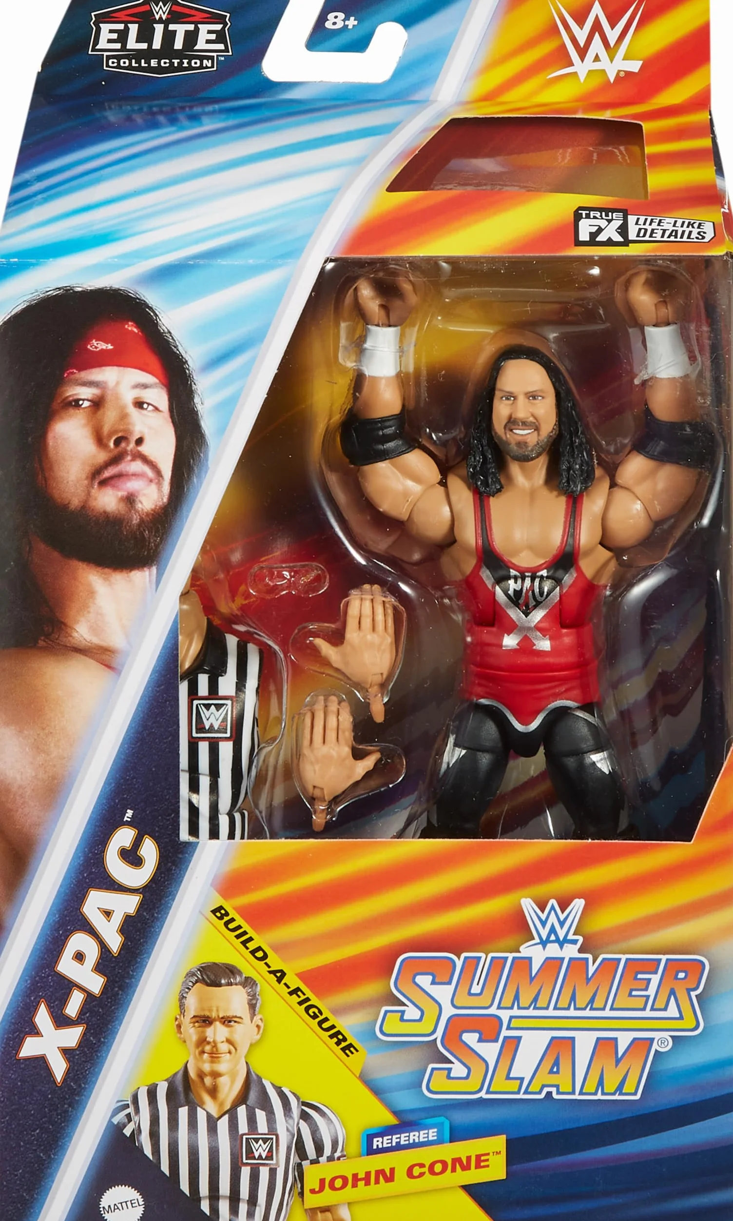 Mattel WWE Elite SummerSlam X-Pac figurka z akcesoriami