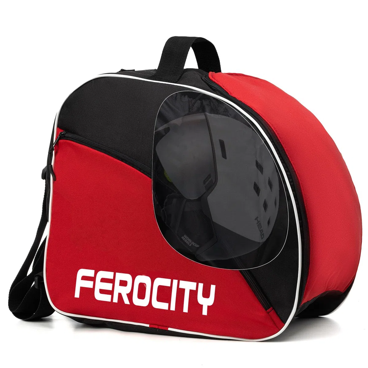 Ferocity Premium torba na buty narciarskie, torba na buty narciarskie ze sznurkiem i kieszenią boczną [054]