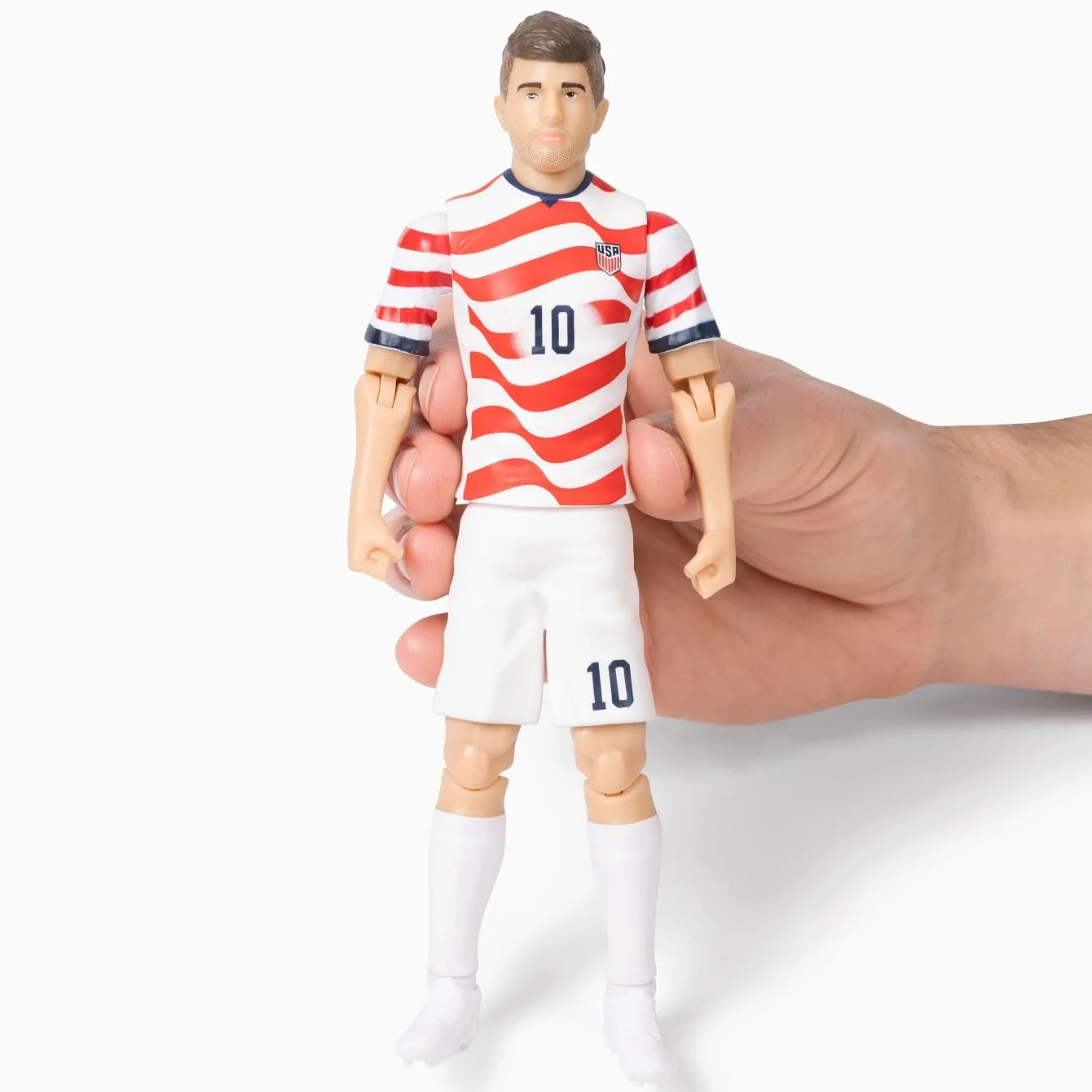 Sockers Banbo Toys USMNT Christian Pulisic Home Jersey 20 cm Kolekcjonerska Figurka Piłkarska
