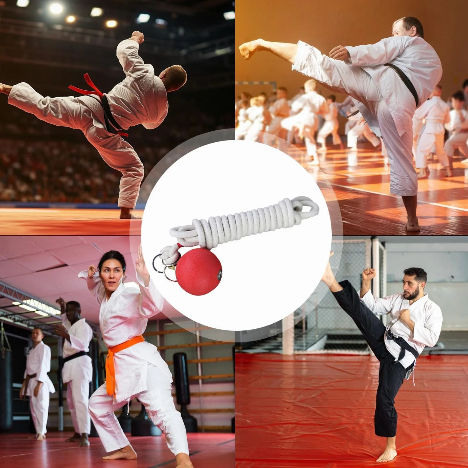 Sprzęt treningowy do sztuk walki, lina młotek meteorowy piłka do ćwiczeń gumowy młotek meteorhammer chiński kungfu tradycyjne sztuki walki miękki sprzęt, waga do ćwiczeń gumowa lina rzut rzut