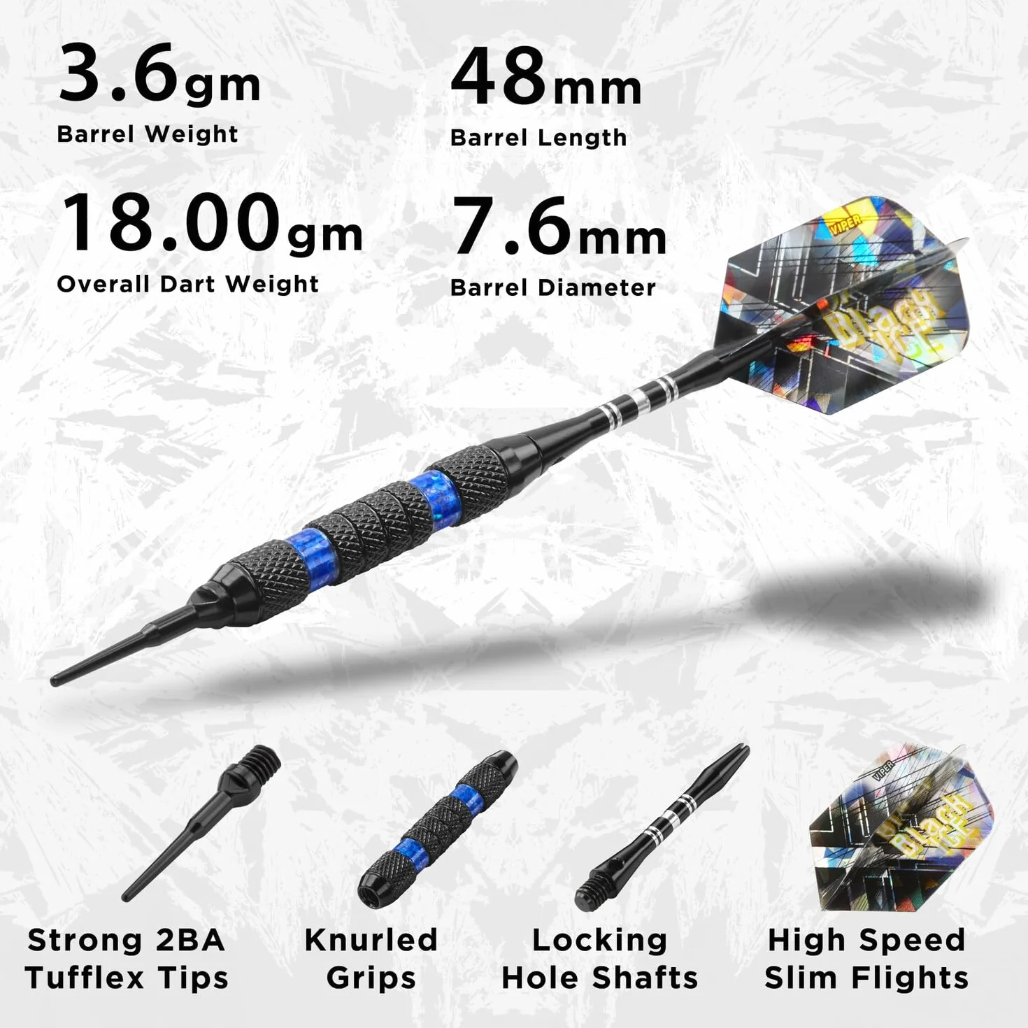 Viper Black Ice Soft Tip rzutki