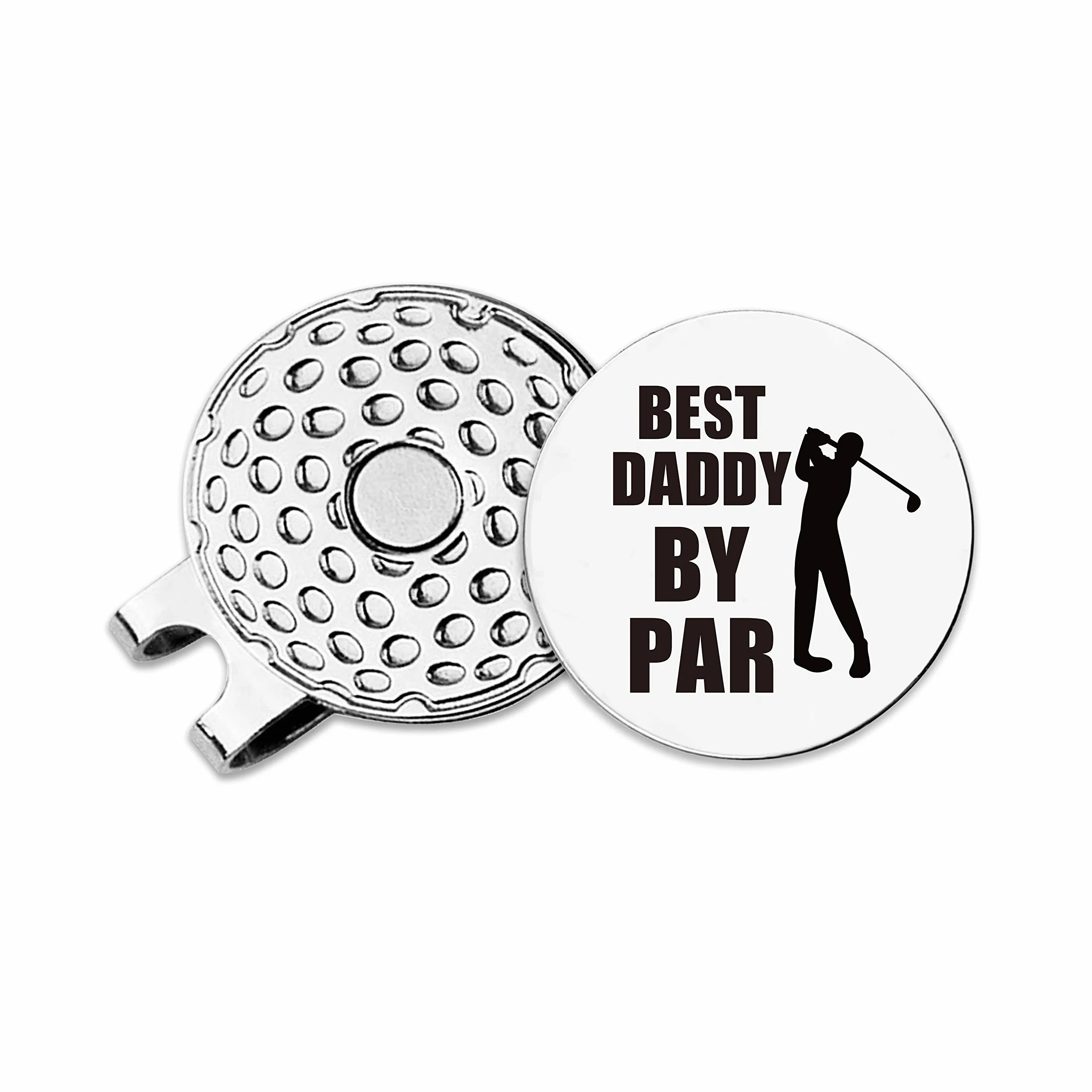 Par marker golfowy z magnetycznym klipsem na kapelusz akcesoria golfowe prezent