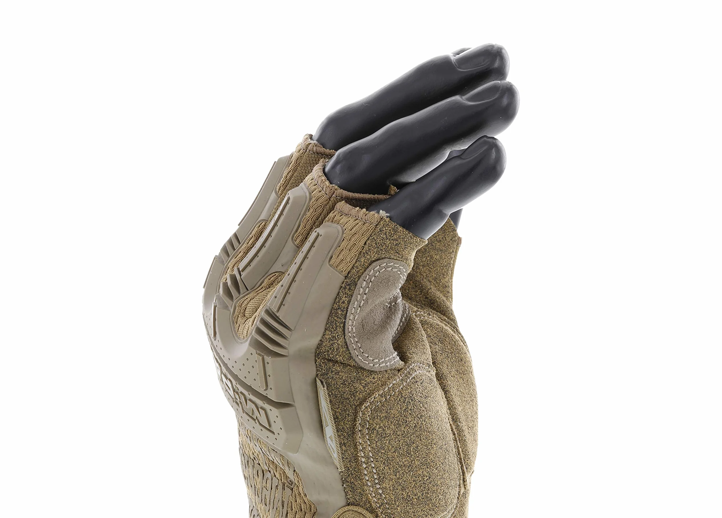 Mechanix Wear M-Pact rękawiczki bez palców Coyote średnie brązowe