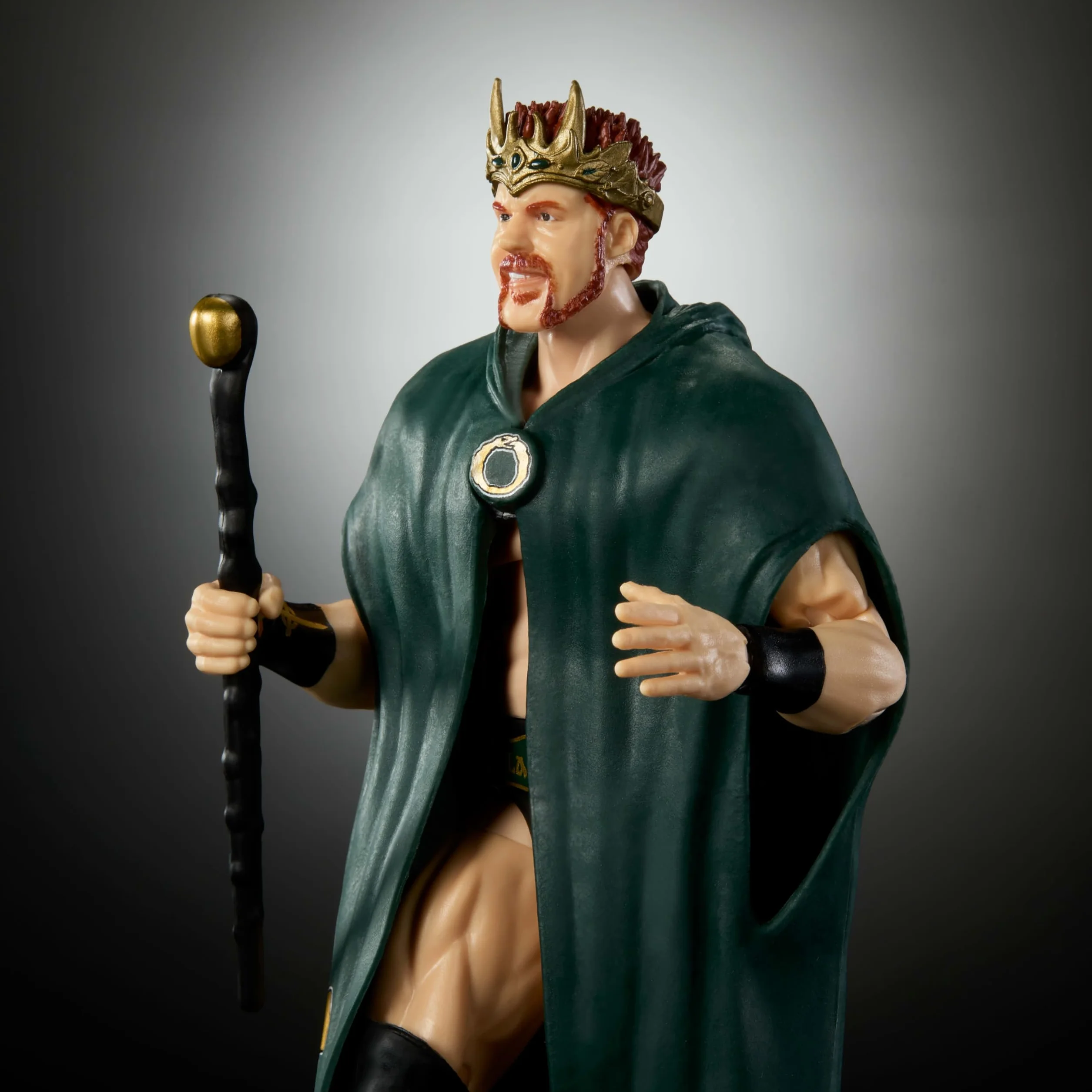 WWE Mattel Elite figurka i akcesoria, Greatest Hits 2025, 15,2 cm kolekcjonerska król Sheamus z 25 punktami artykulacji i wymiennymi rękami