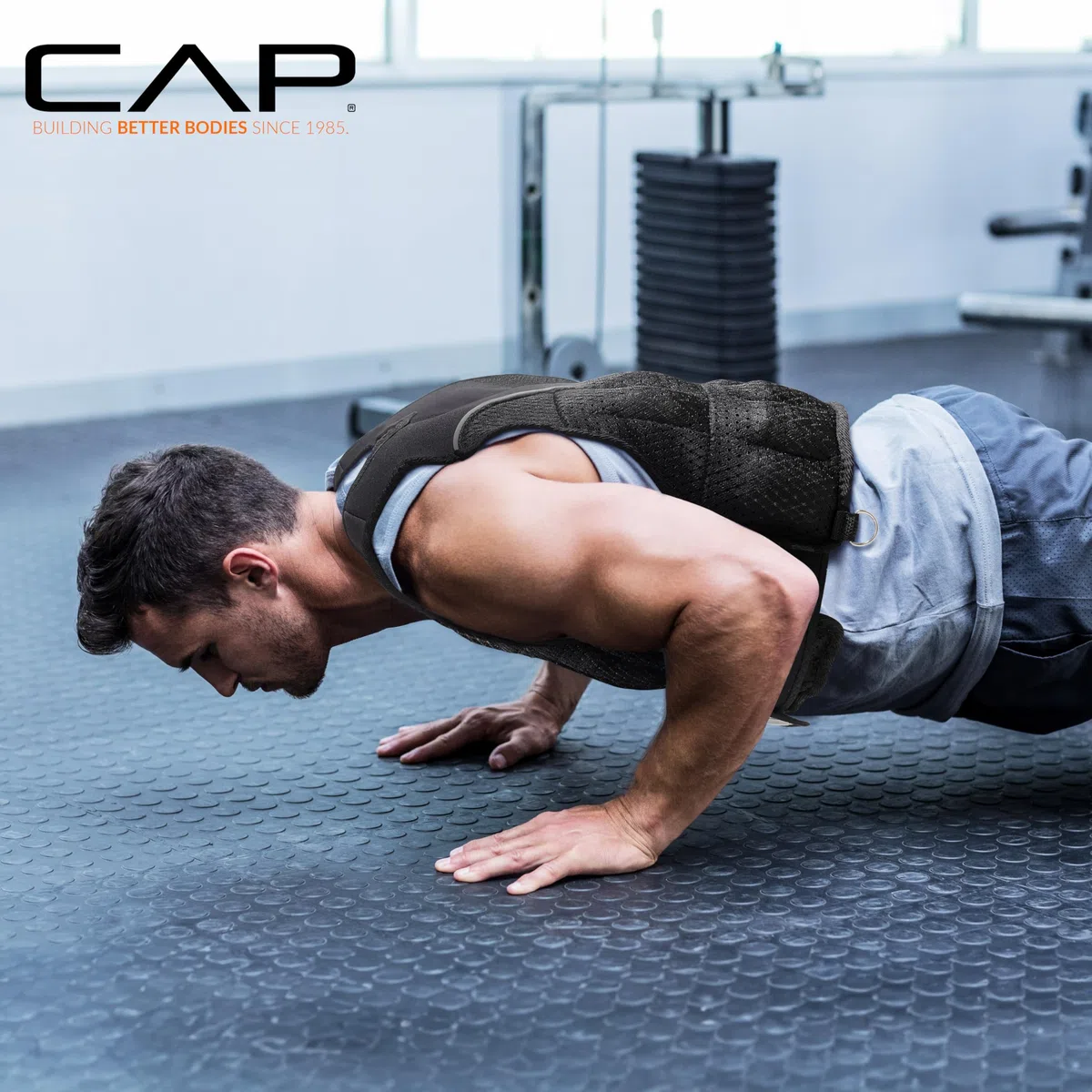 CAP Barbell (HHWV-CB020C regulowana kamizelka obciążeniowa, 9 kg
