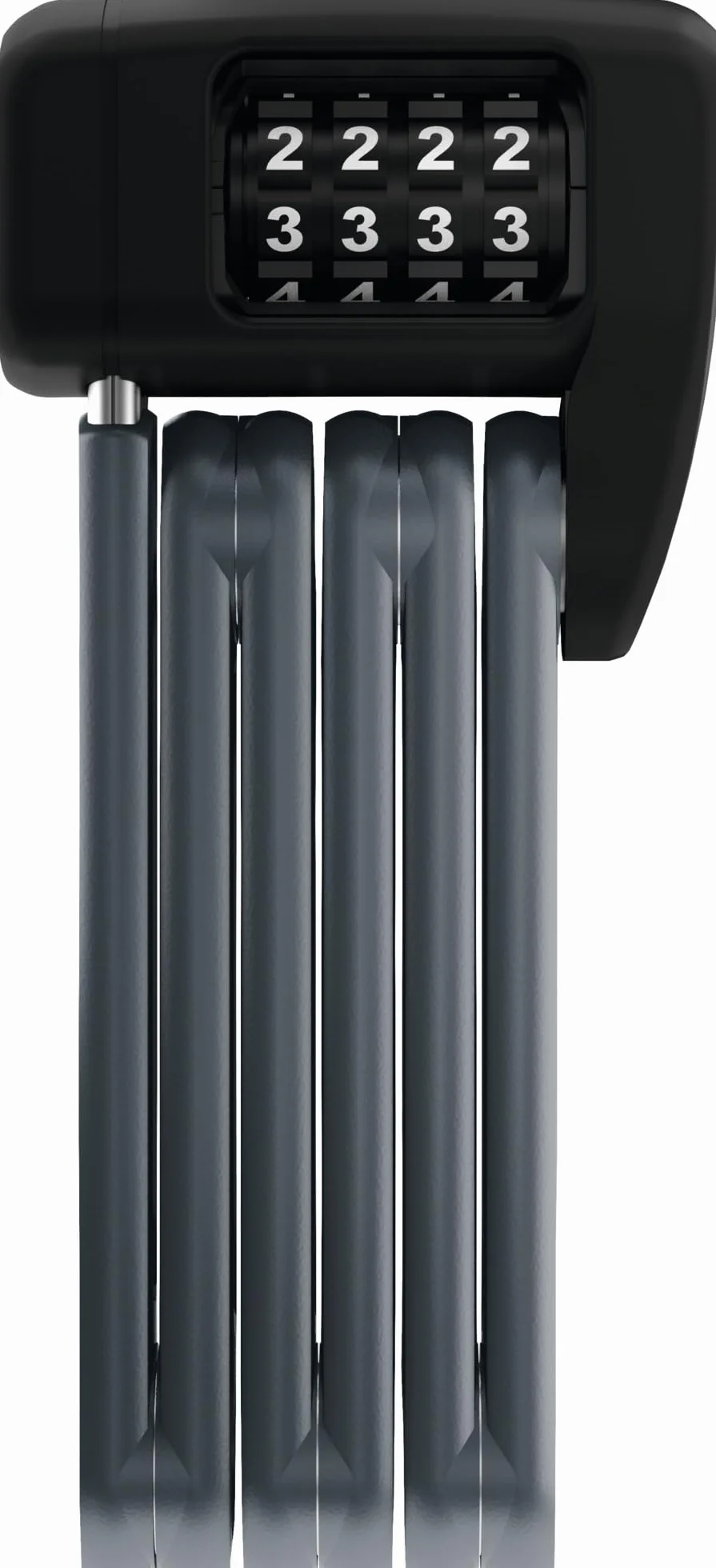ABUS Bordo Lite 6055C zamek składany szyfrowy ze stali, poziom bezpieczeństwa 7, 60 cm, czarny