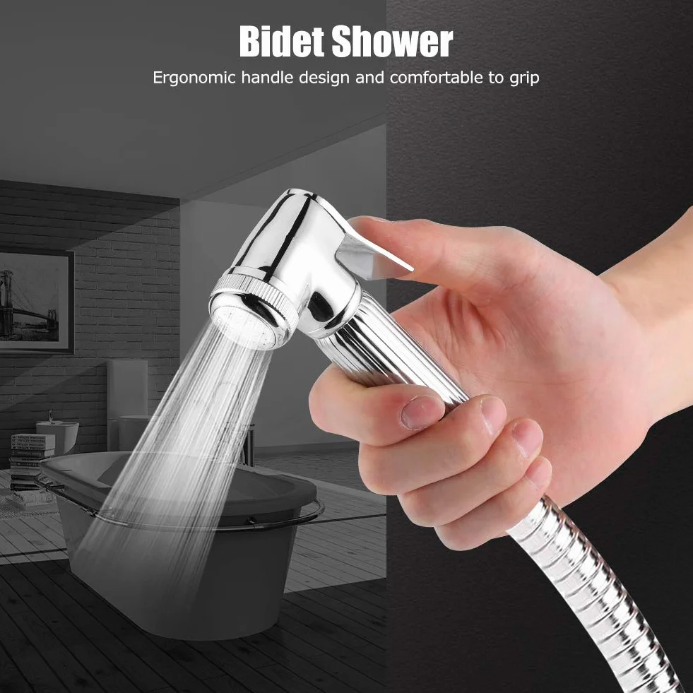 Bidet sprayer toaletowy ręczny pod prysznicem do łazienki