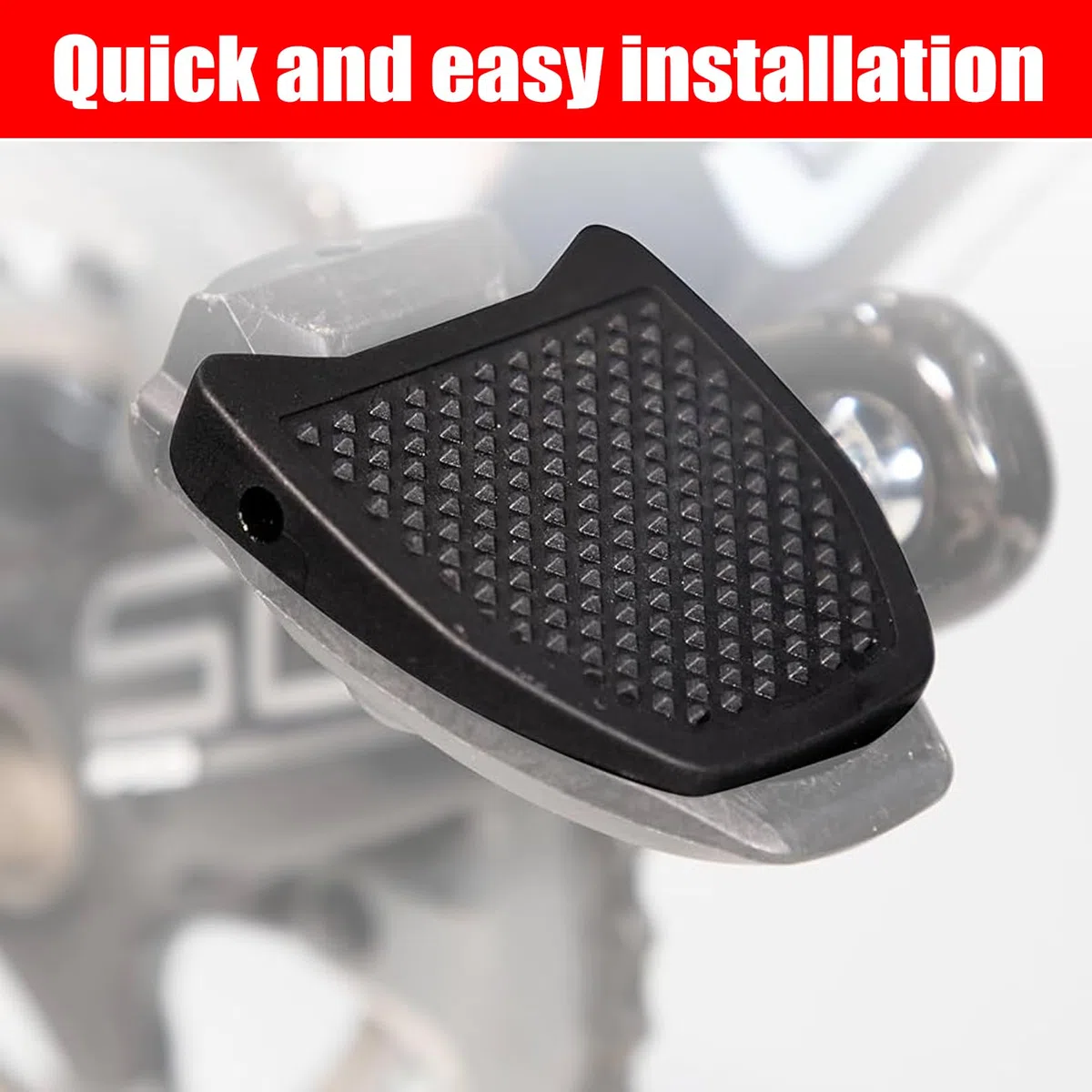 Pedale Plate,Pedaladapter,Pedal Konverter für Shimano SPD-SL Klickpedale