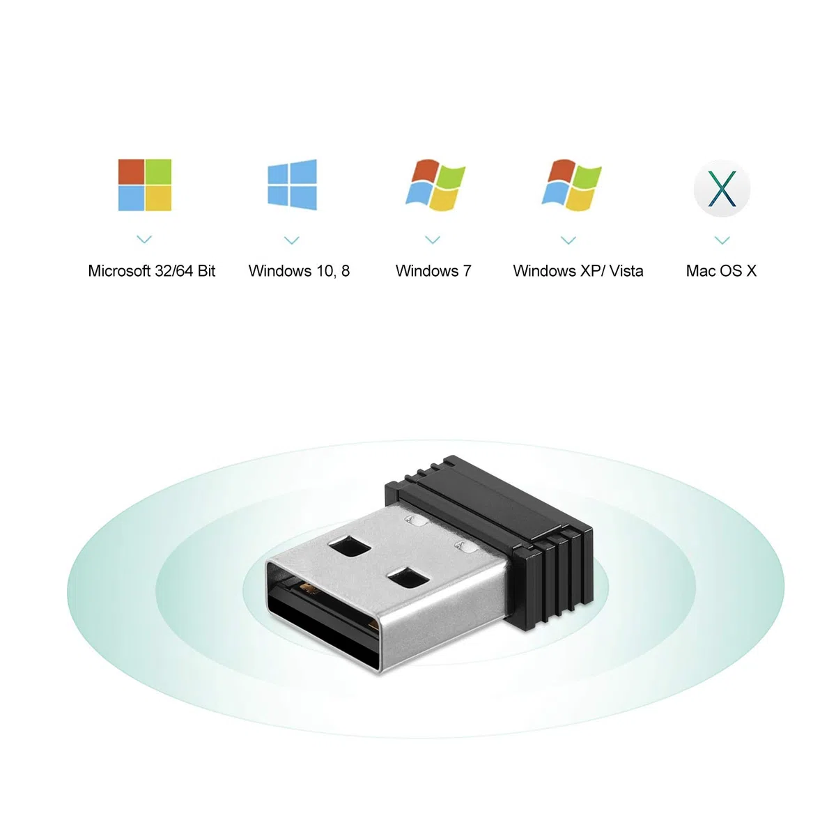 ANT+ adapter USB odbiornik ANT Stick do Zwift, TacX, Wahoo, The Sufferfest, TrainerRoad, CycleOps Virtual Trainer, Rouvy, praca z trenażerem rolkowym